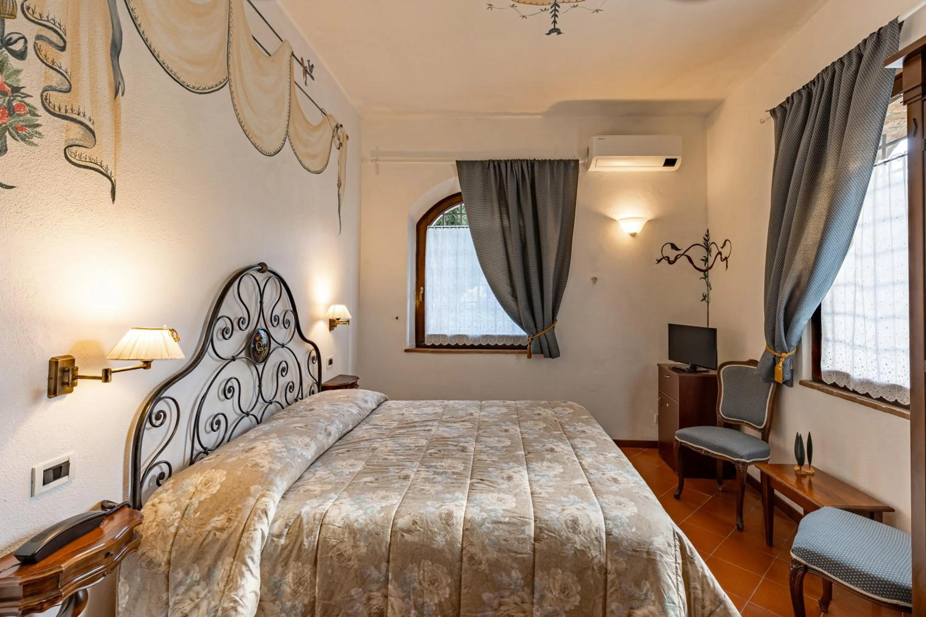 Bed in Hotel Vecchia Oliviera