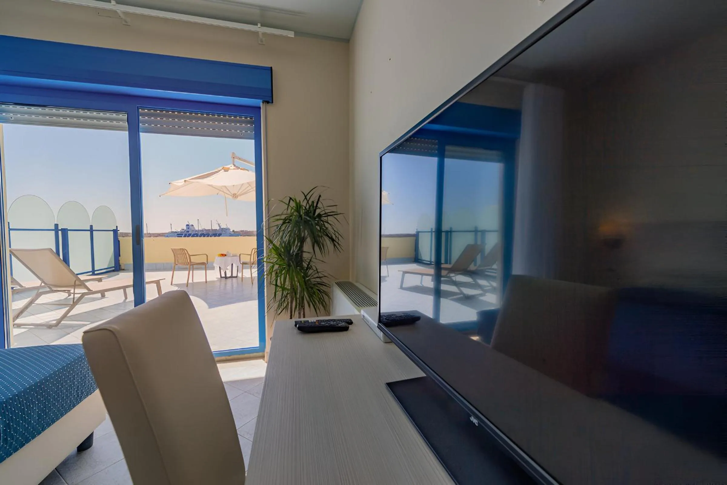 Living room in Hotel Baia Turchese