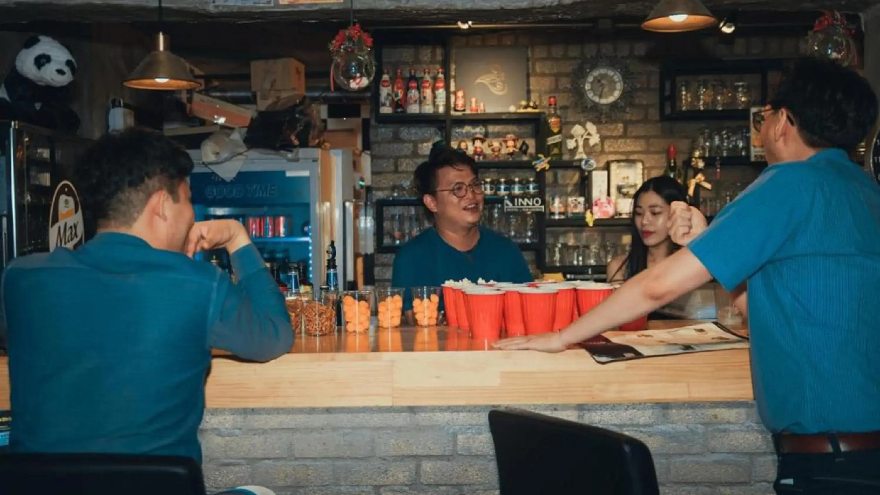 Lounge or bar in INNO Hostel & Pub Lounge Hongdae Lounge or bar in INNO Hostel & Pub Lounge Hongdae