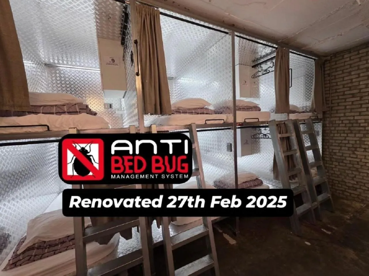 Decorative detail, Bed in INNO Hostel & Pub Lounge Hongdae