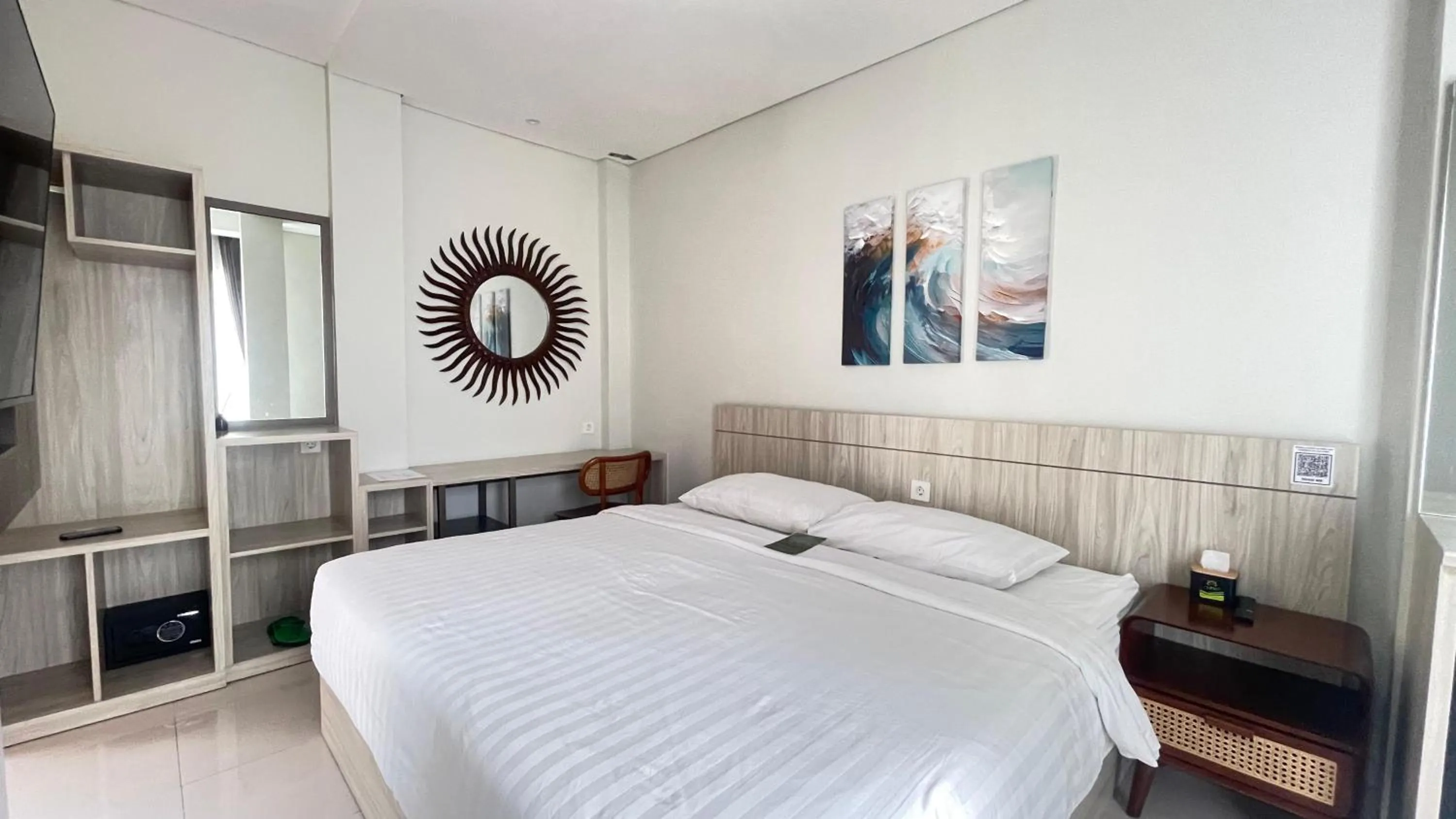 Bed in The Baliem Hotel