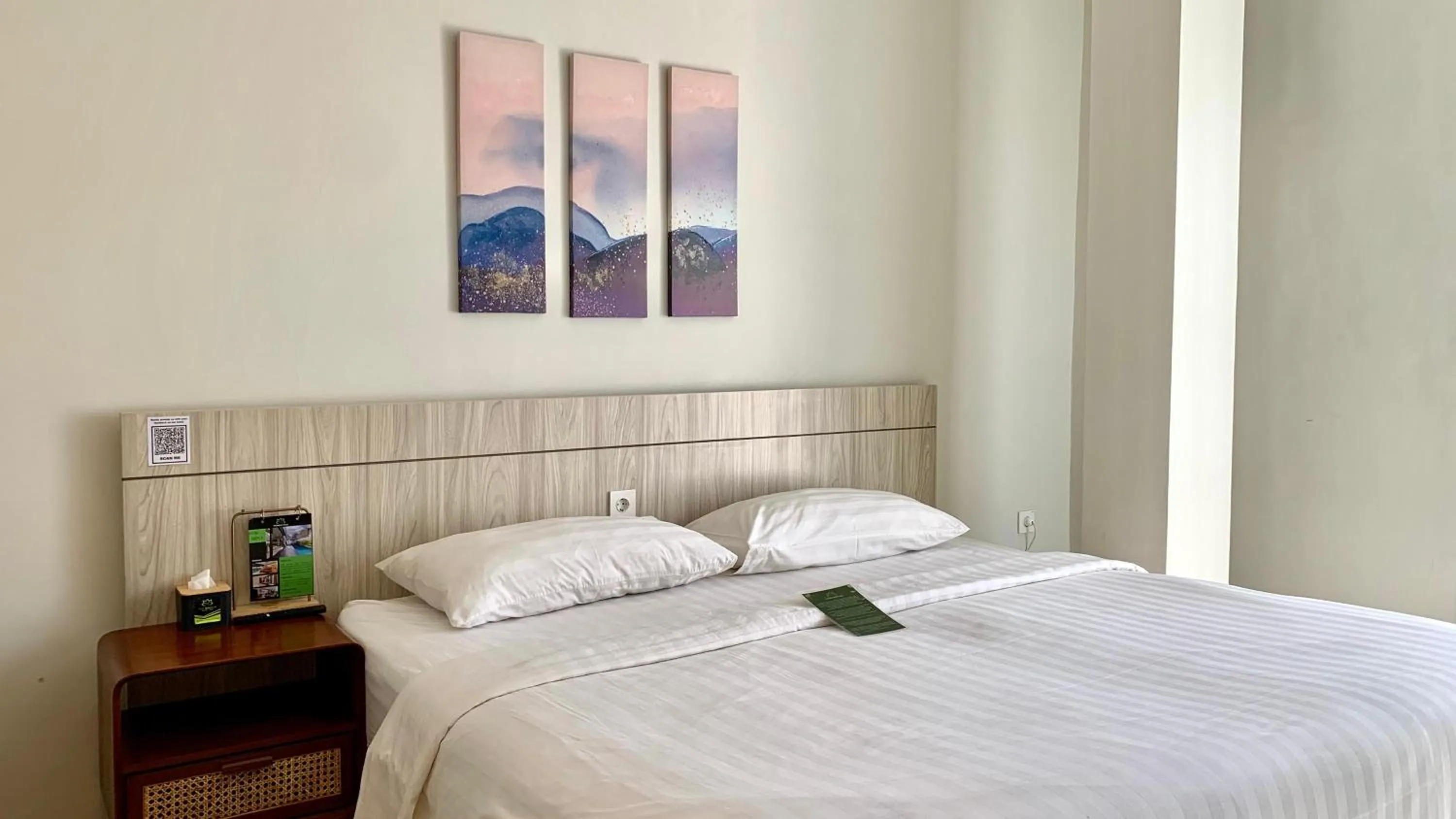 Bed in The Baliem Hotel