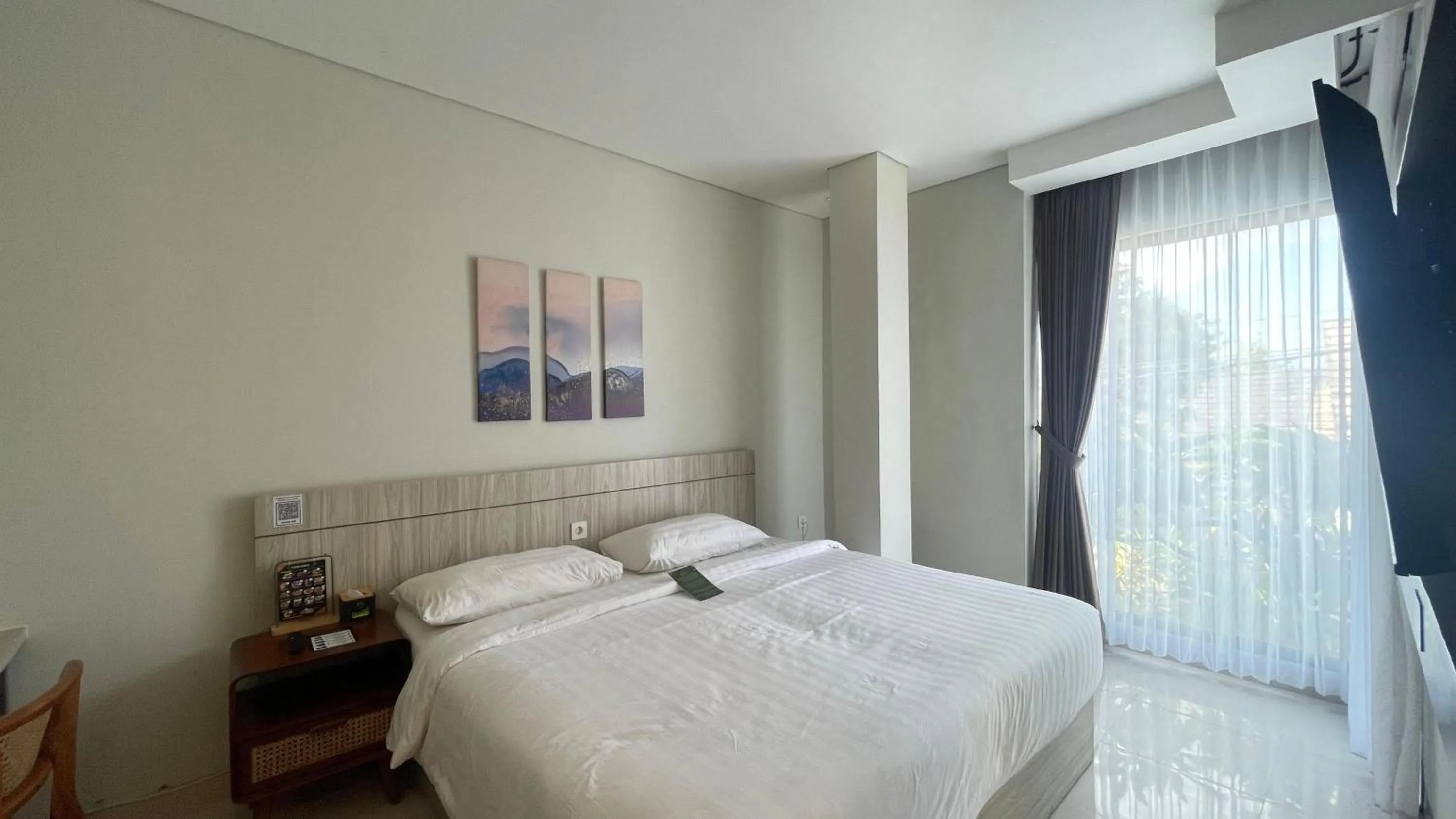 Bed in The Baliem Hotel