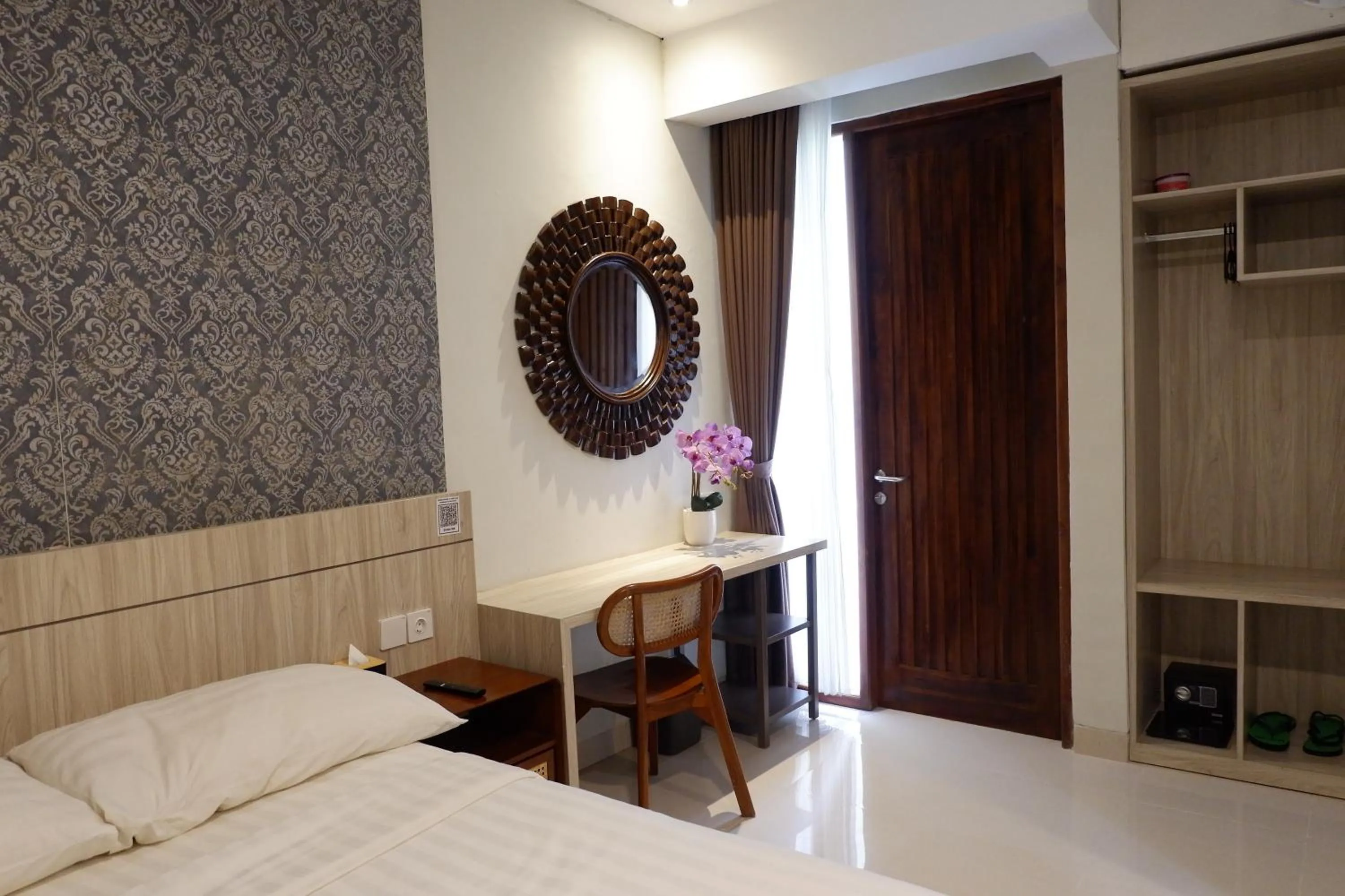 Bed in The Baliem Hotel