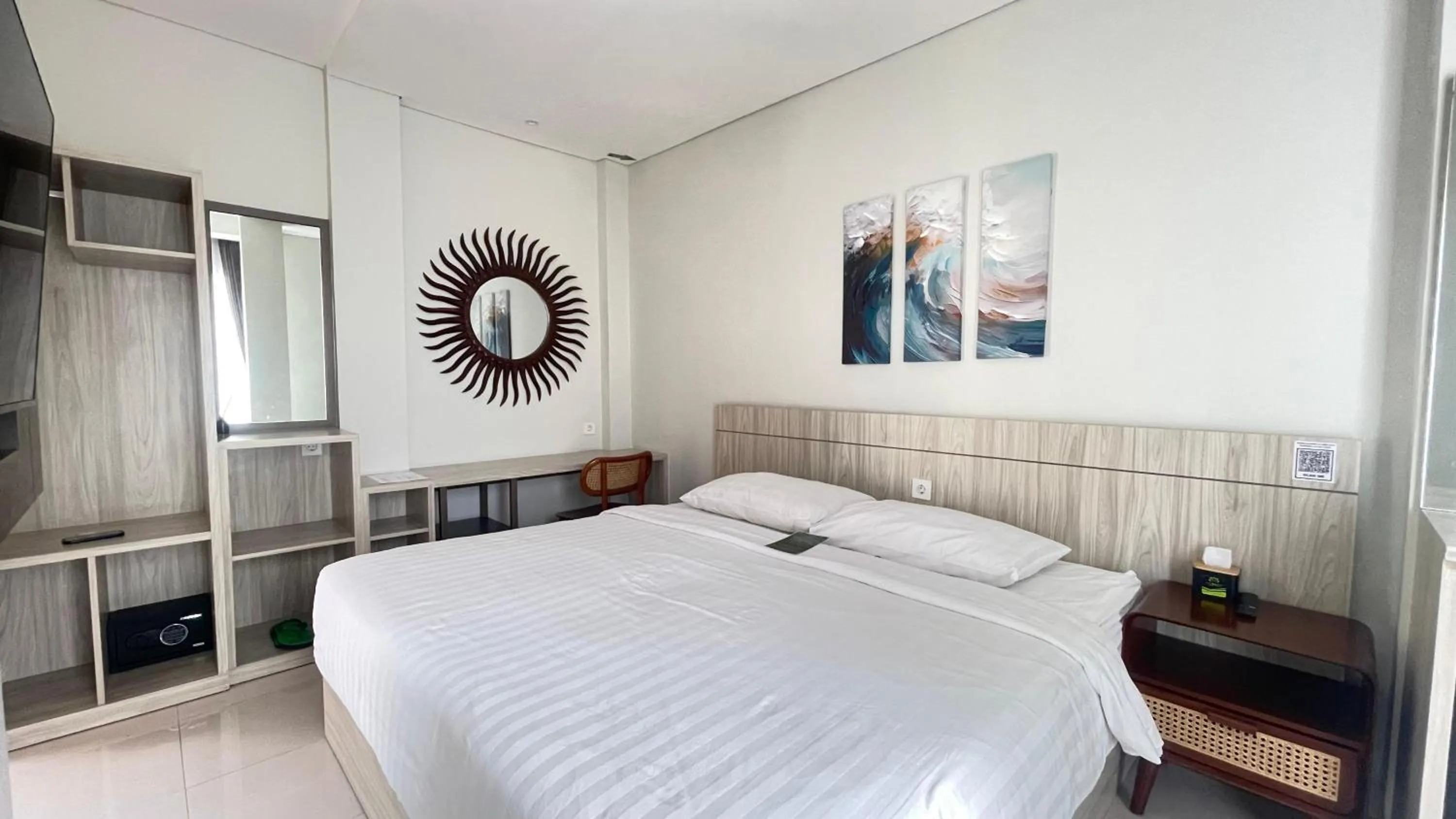 Bed in The Baliem Hotel