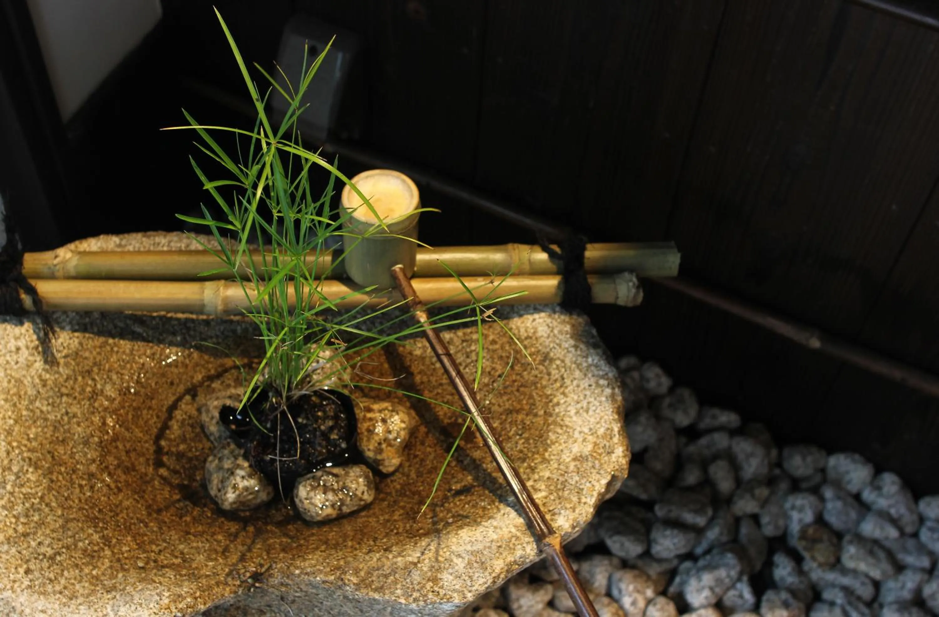 Decorative detail in Kiyomizu Birodo-an