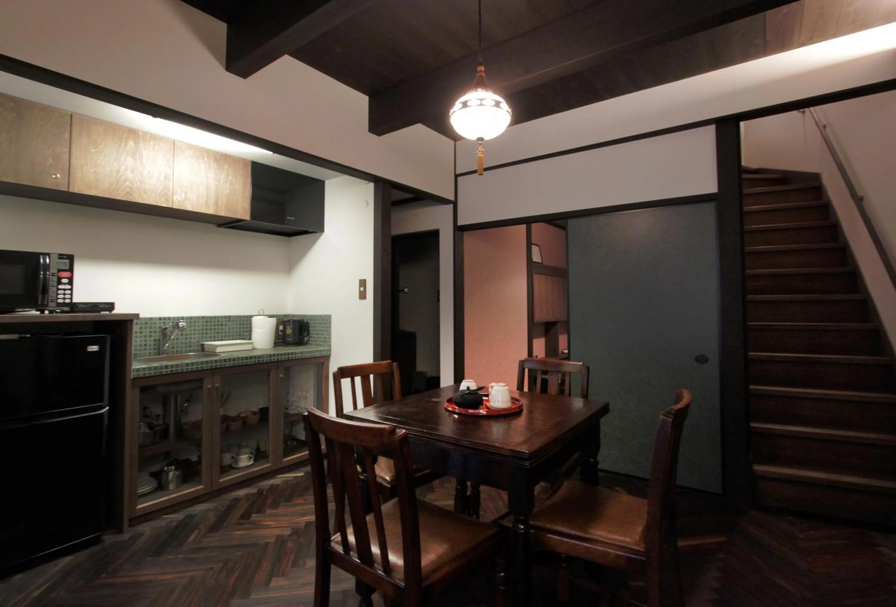 Dining area in Kiyomizu Birodo-an