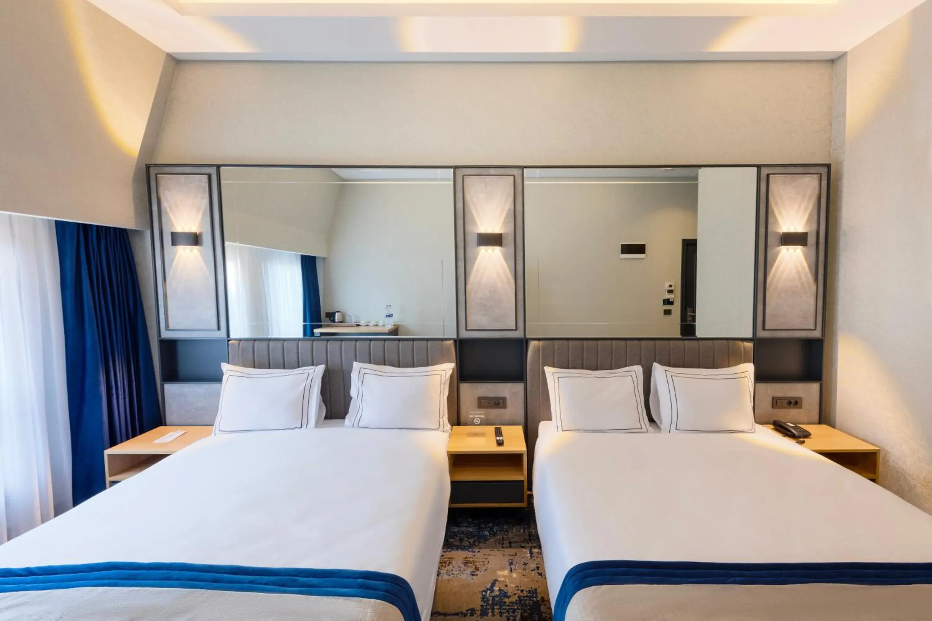 Bed in AHG Atlas Hotel Taksim Bed in AHG Atlas Hotel Taksim