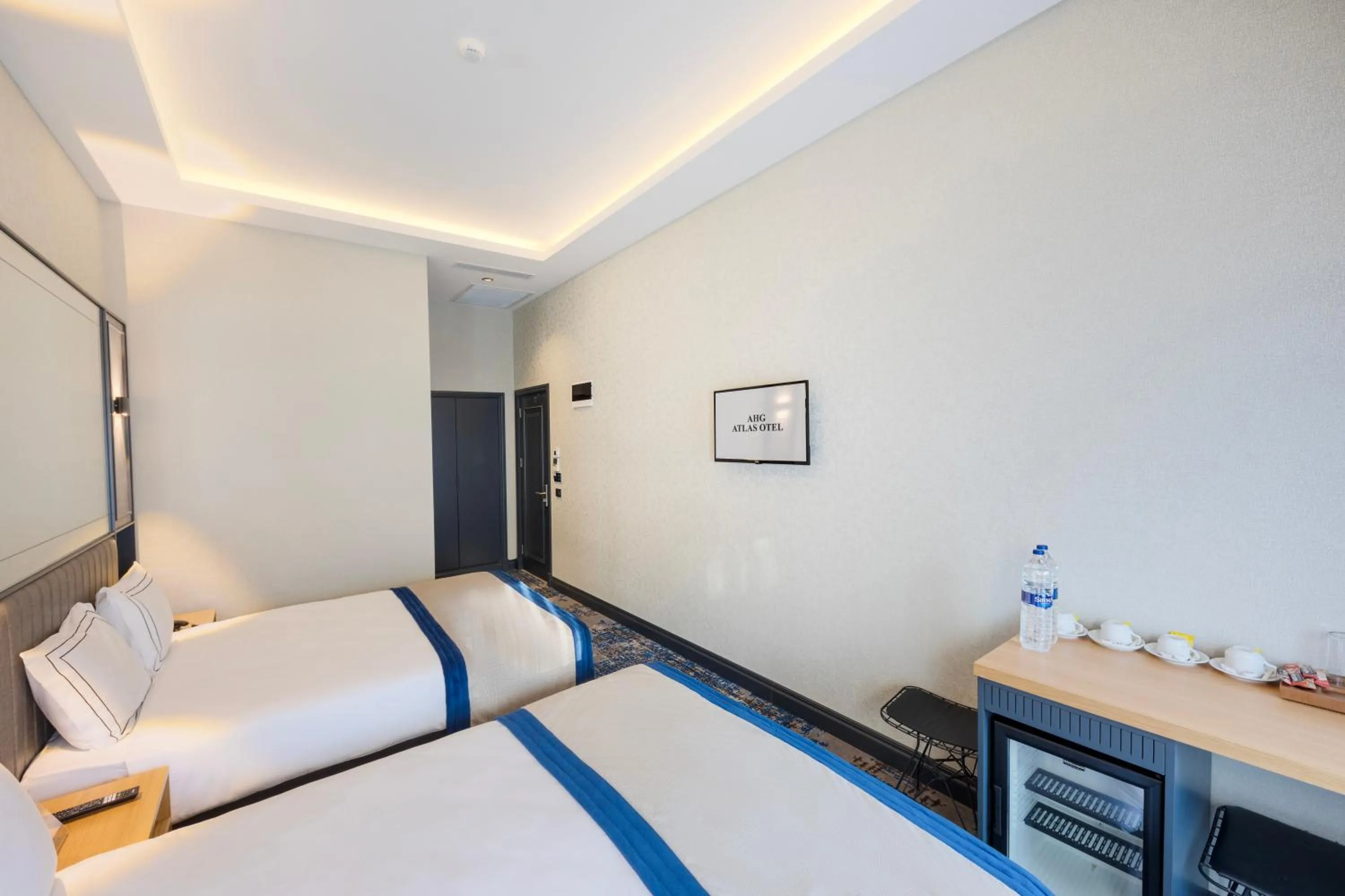 Bed in AHG Atlas Hotel Taksim