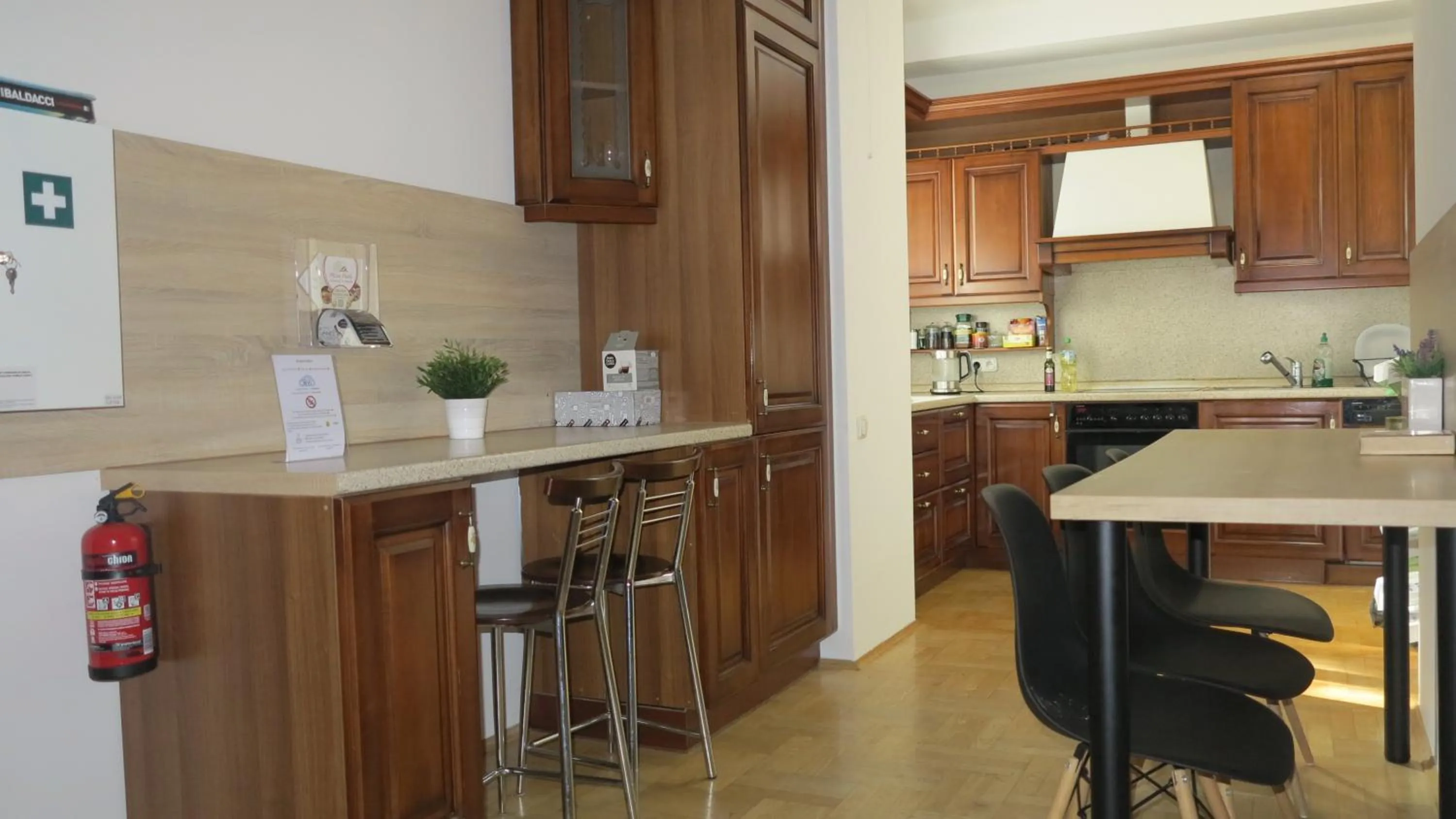 Kitchen or kitchenette in AirSpot Balice