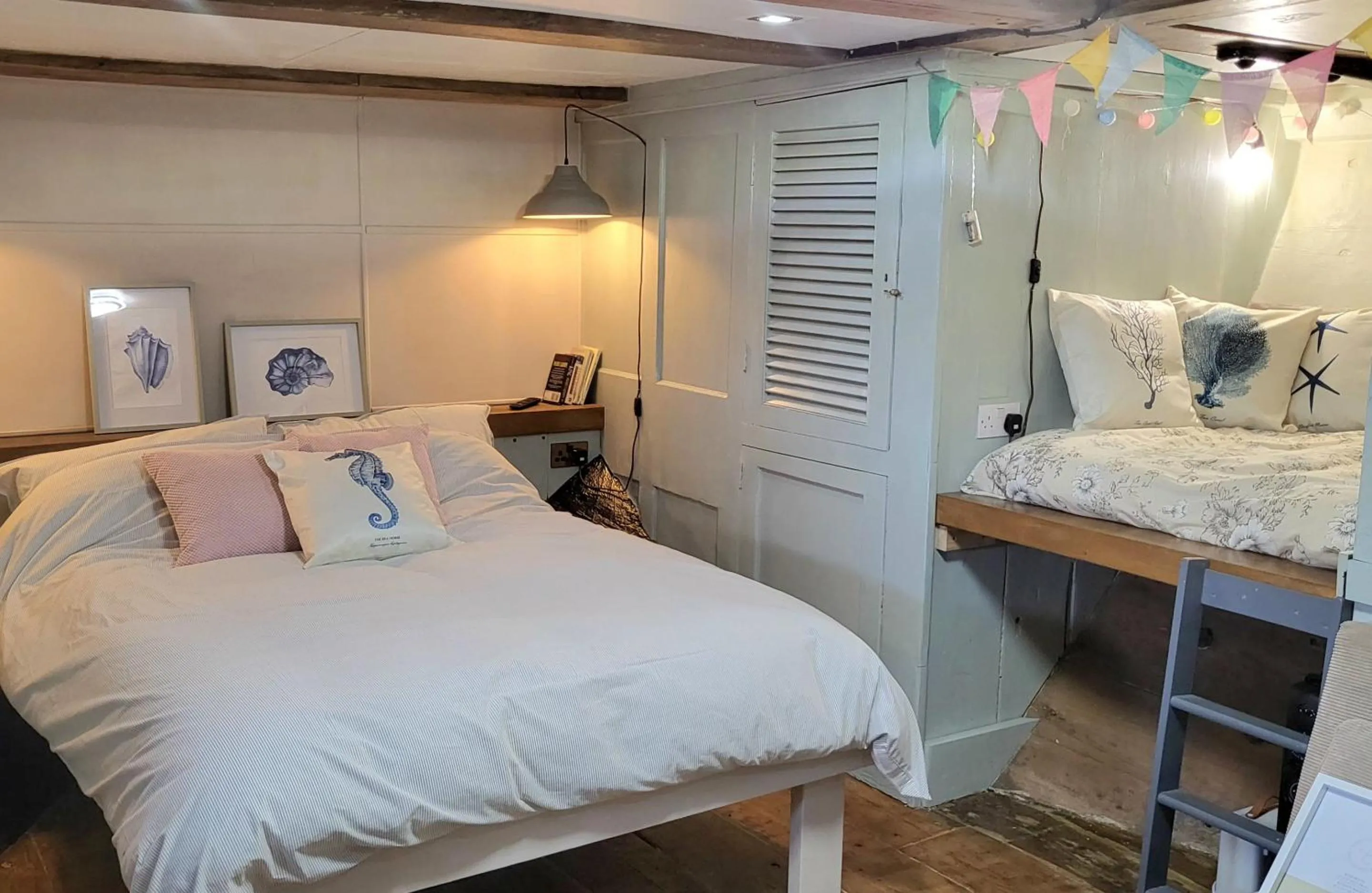 Bedroom, Bed in Inner Dowsing Lightship