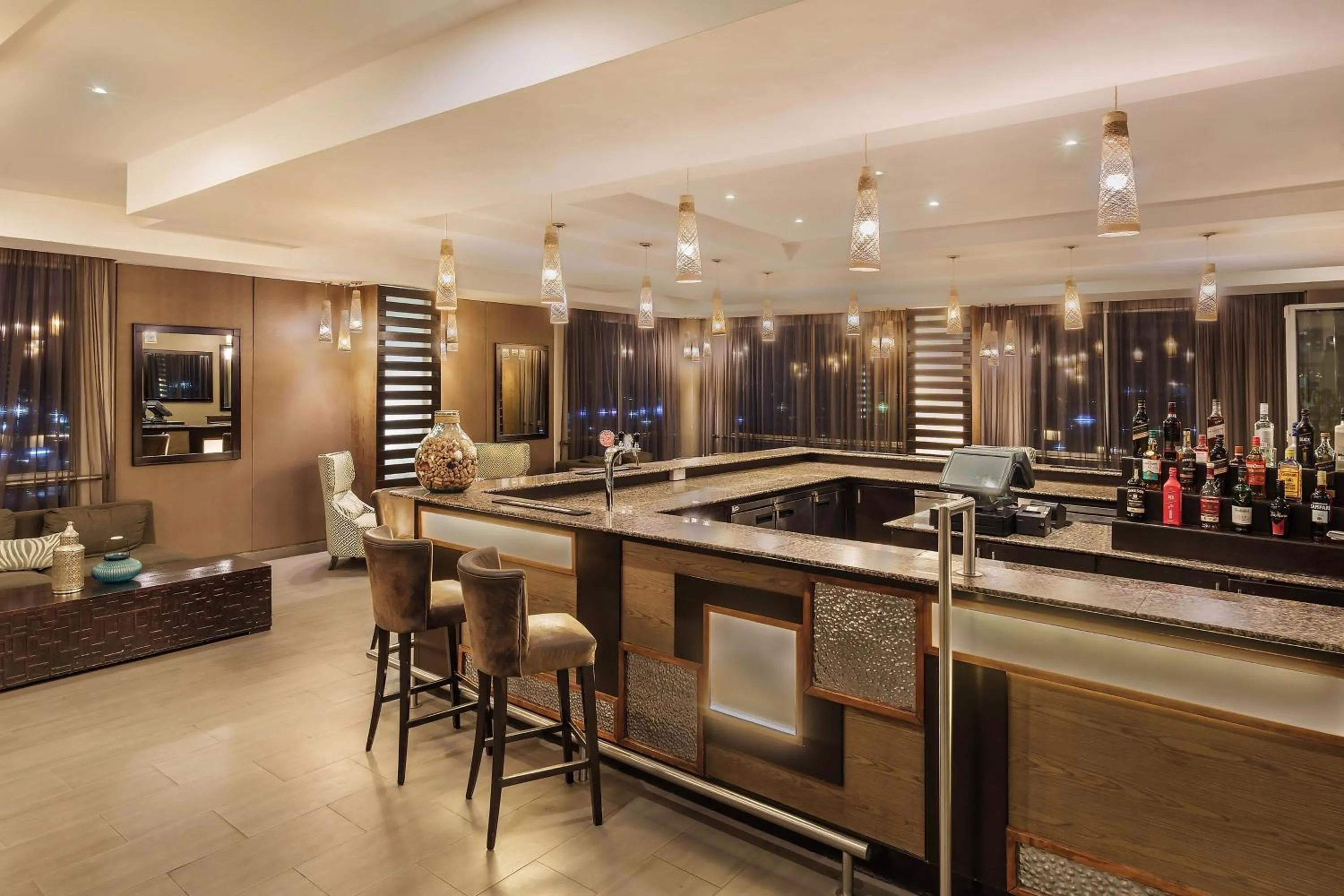 Lounge or bar in Protea Hotel by Marriott Lusaka Tower