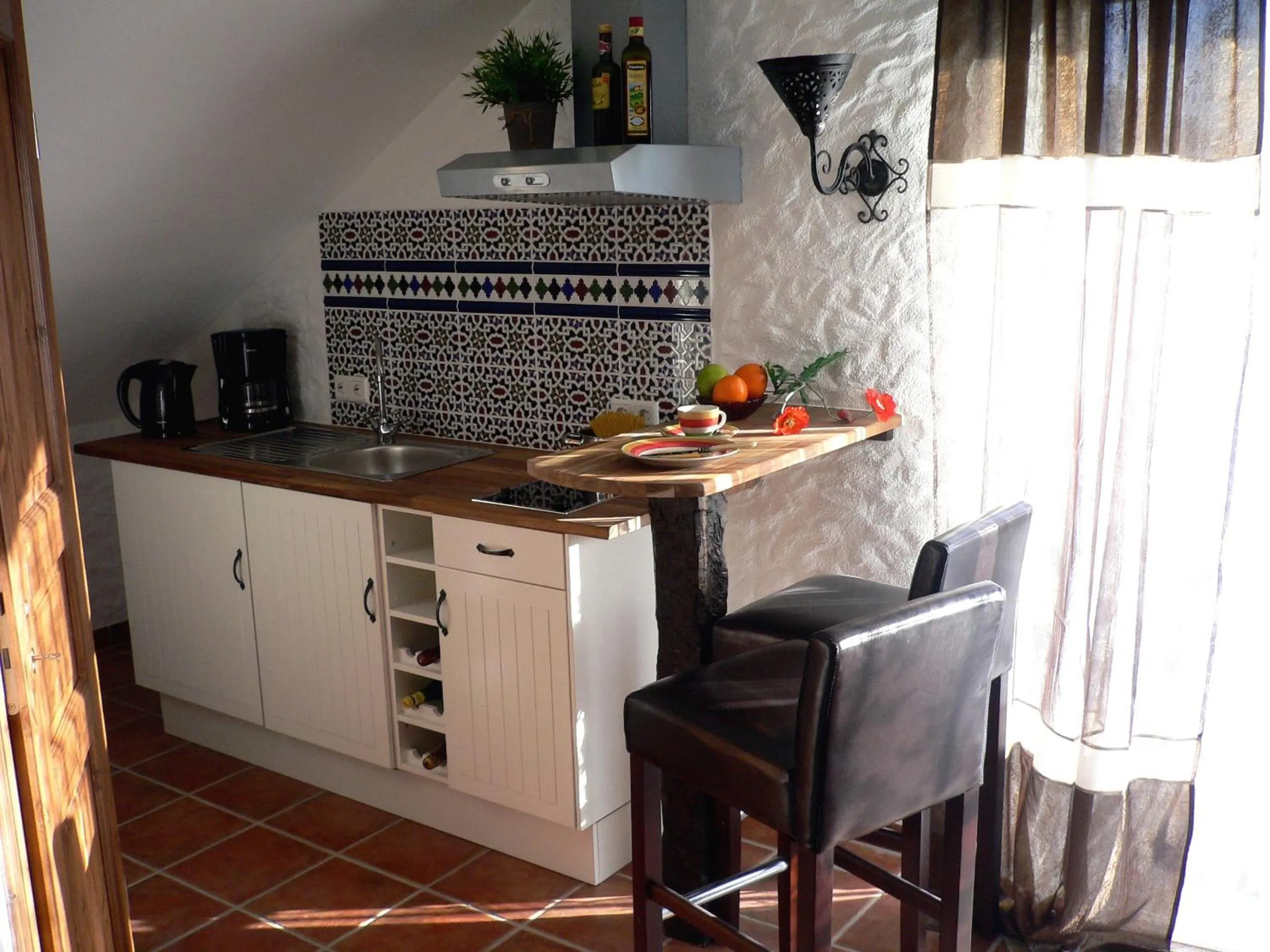 Kitchen or kitchenette in Apartmenthaus Casa Palma