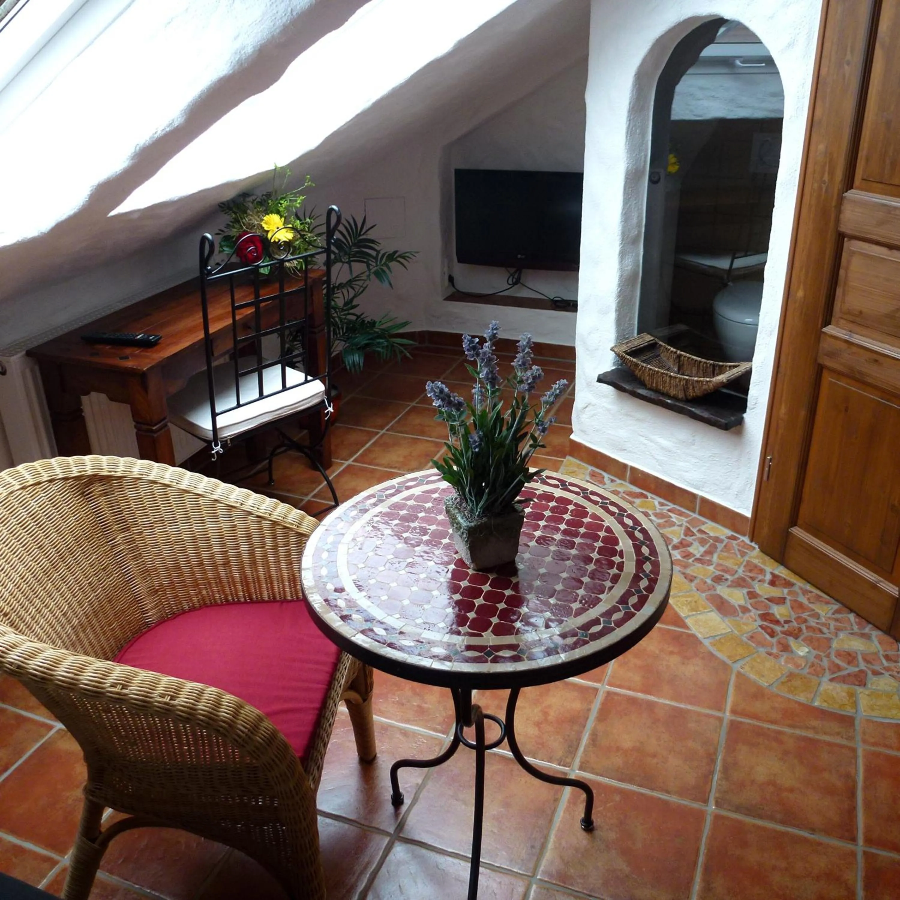 Living room in Apartmenthaus Casa Palma