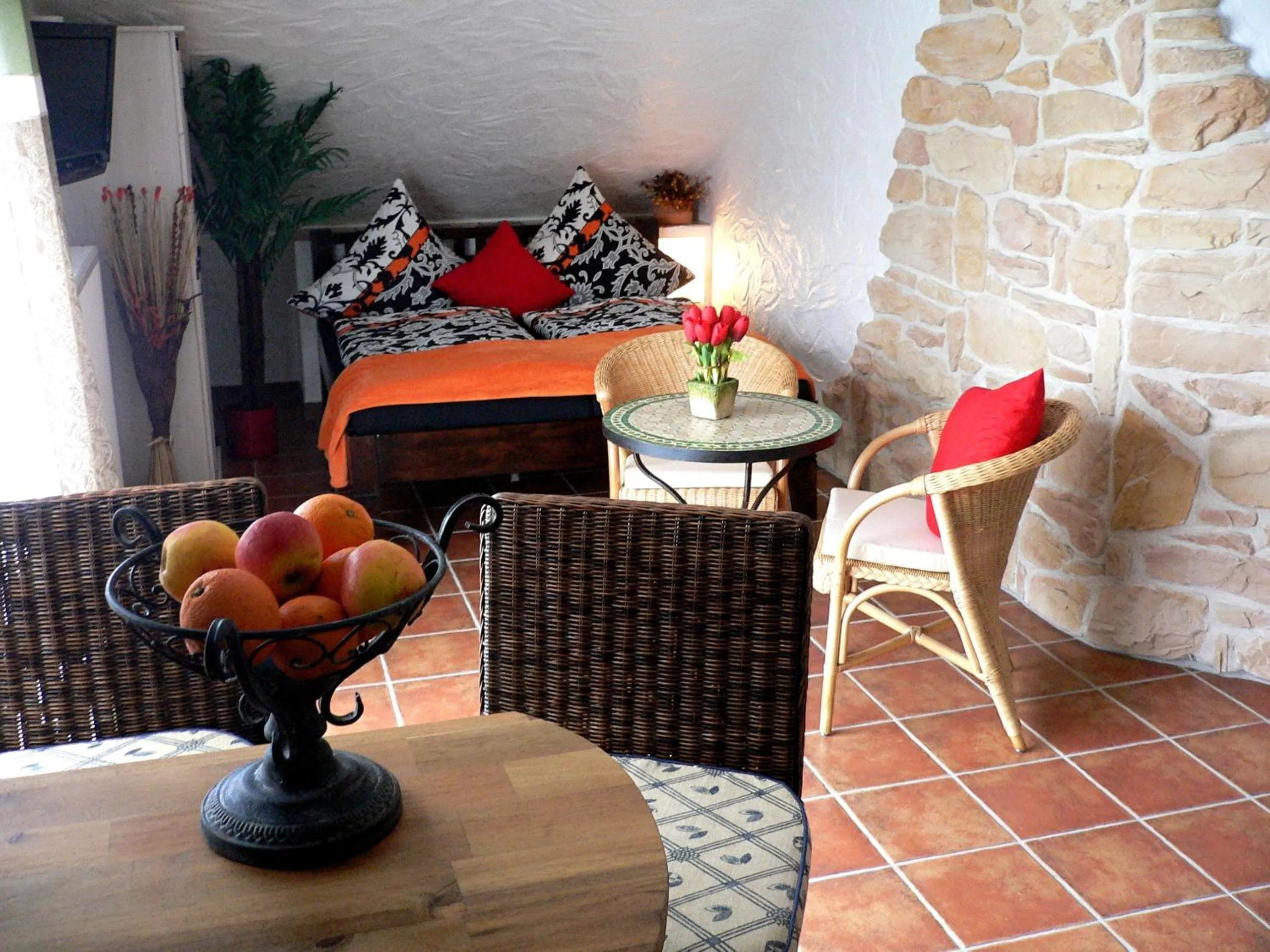 Dining area in Apartmenthaus Casa Palma