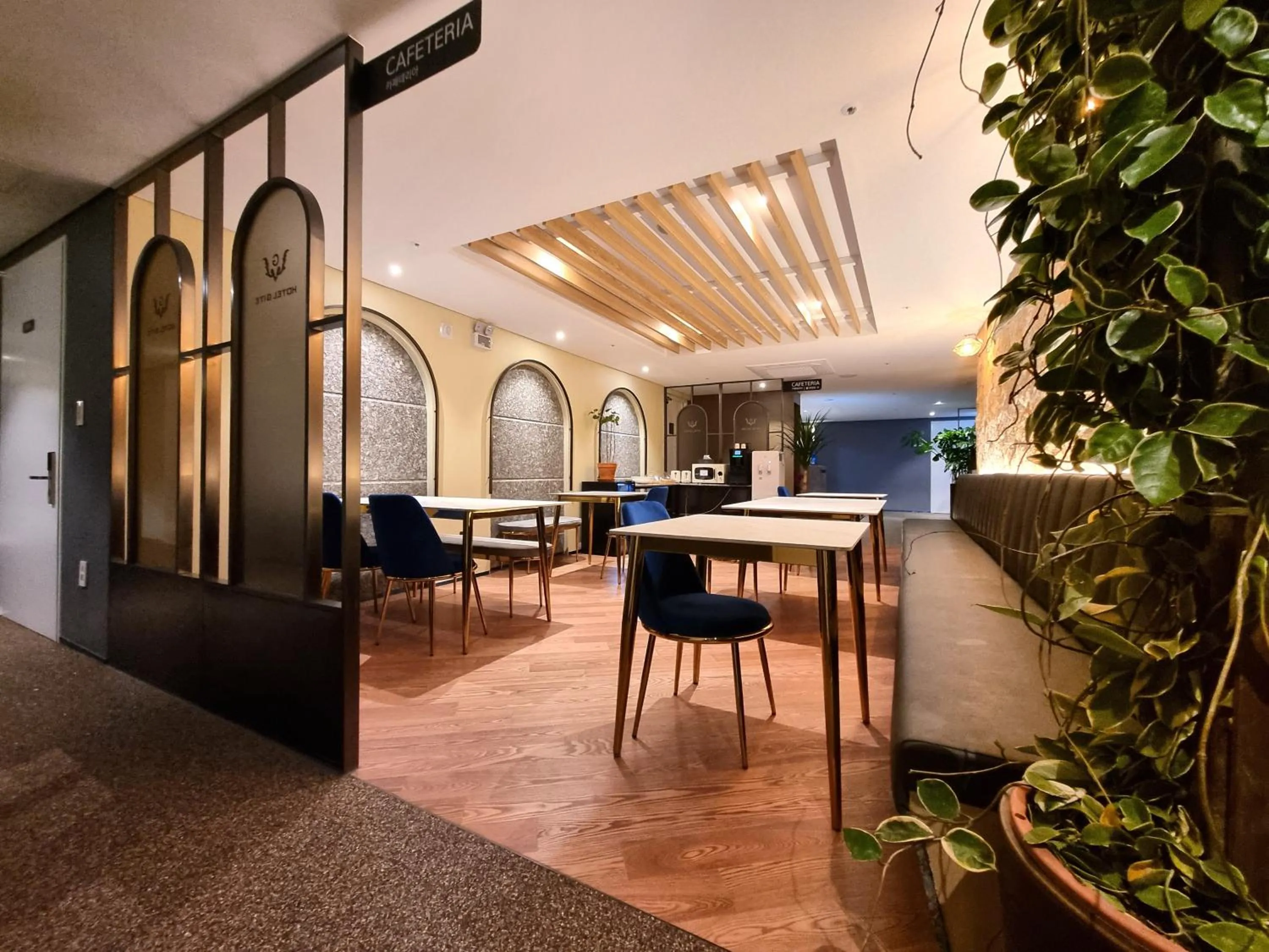 Seating area in Hotel GITE