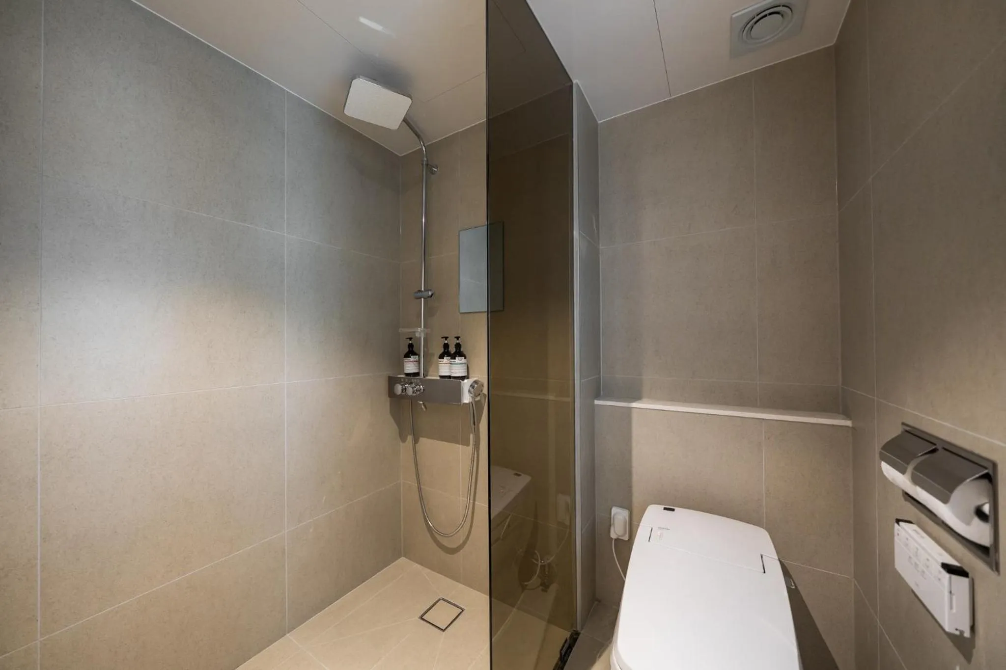 Shower in Hotel GITE