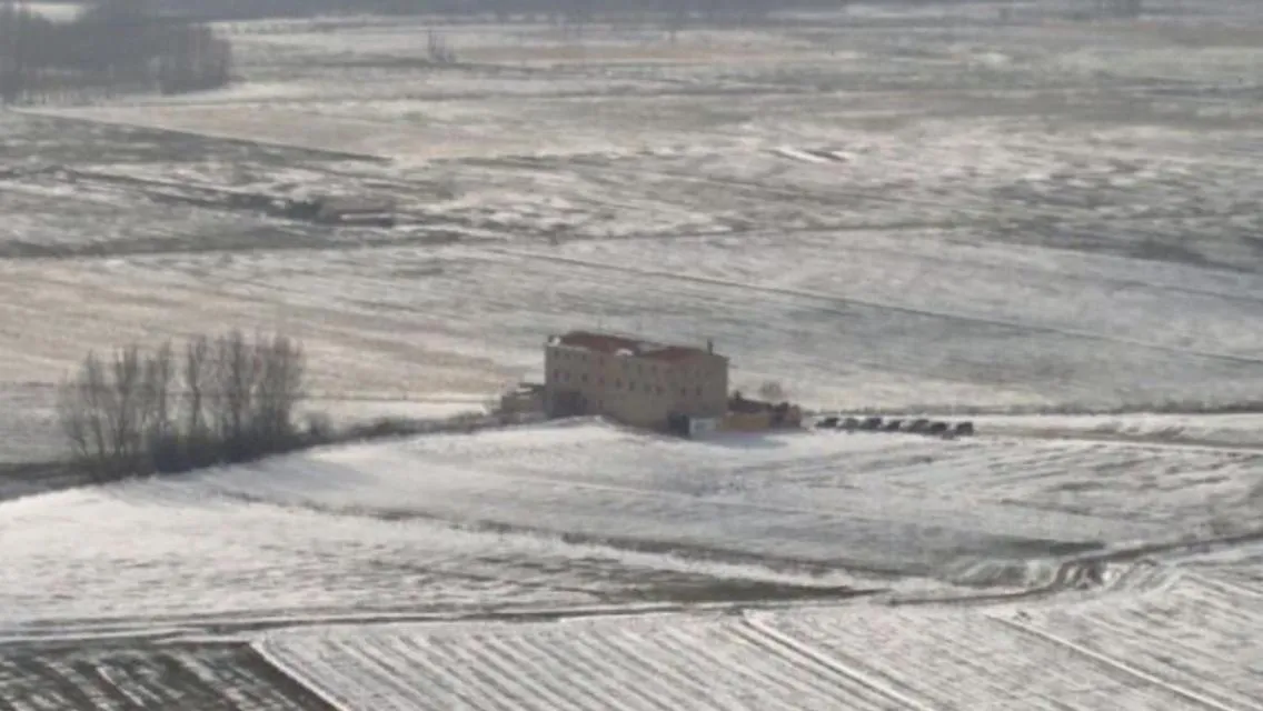 Facade/entrance in Albergue turístico "La Fábrica"
