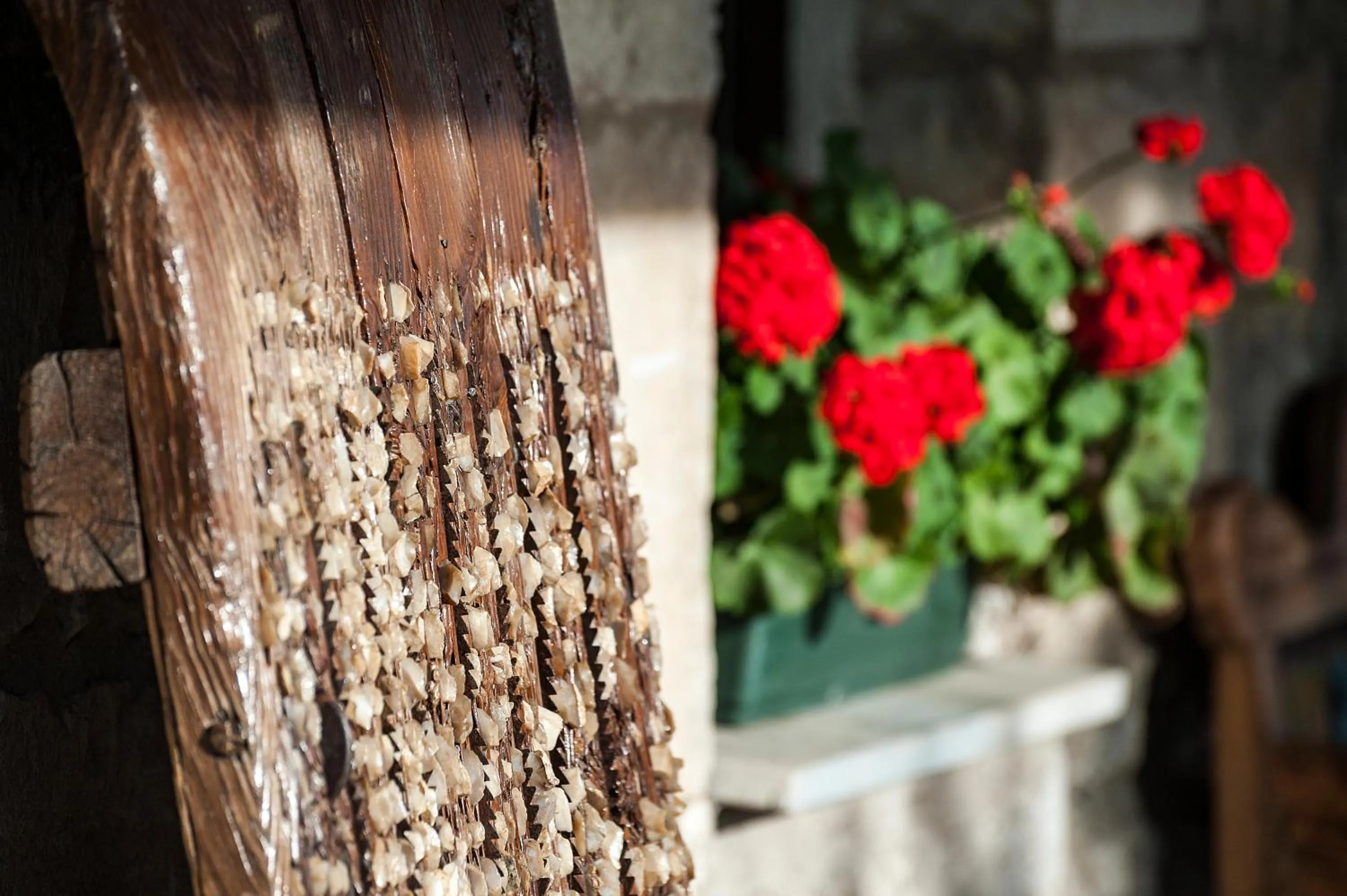 Patio in Albergue turístico "La Fábrica"