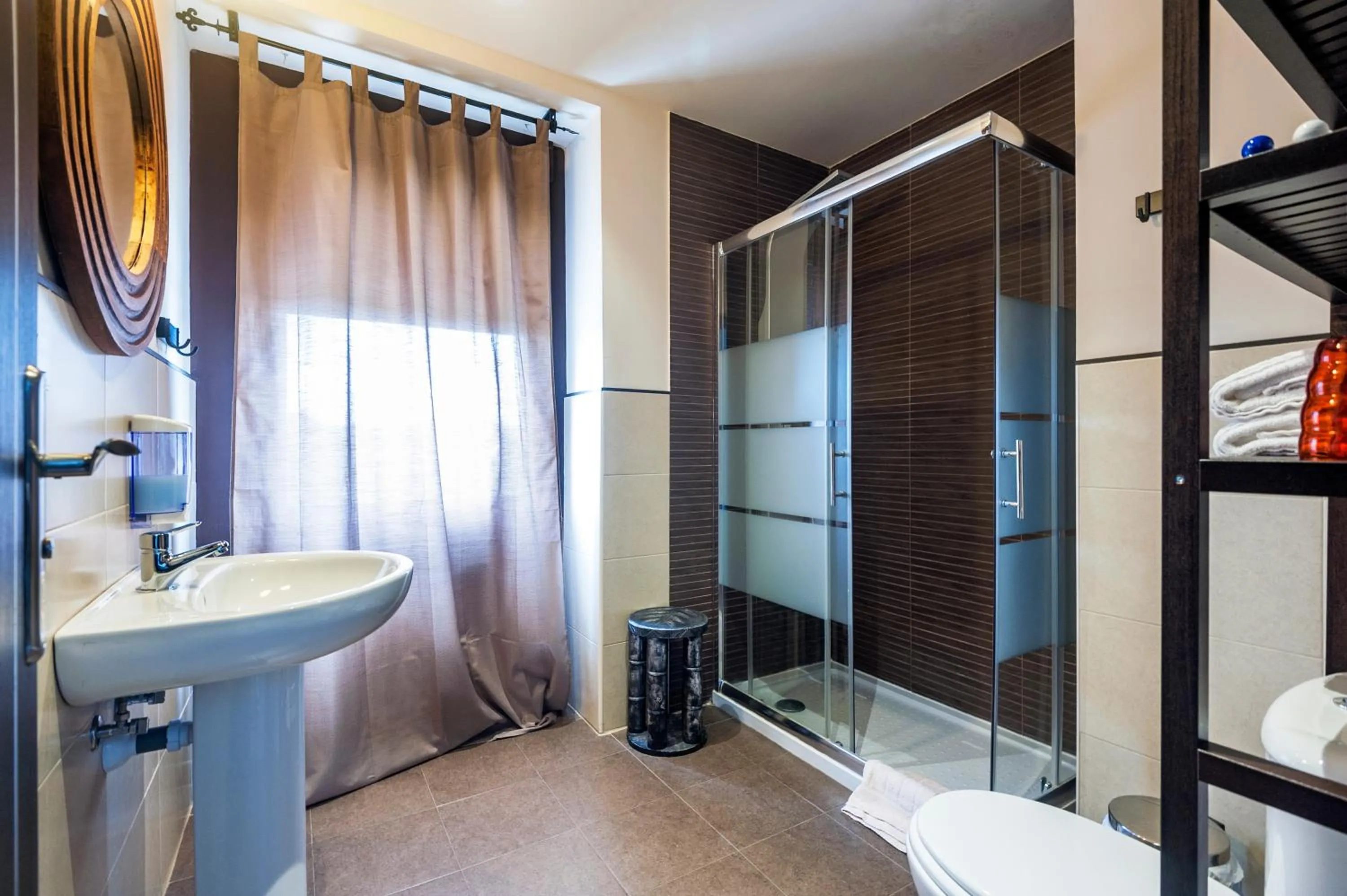 Shower in Albergue turístico "La Fábrica"