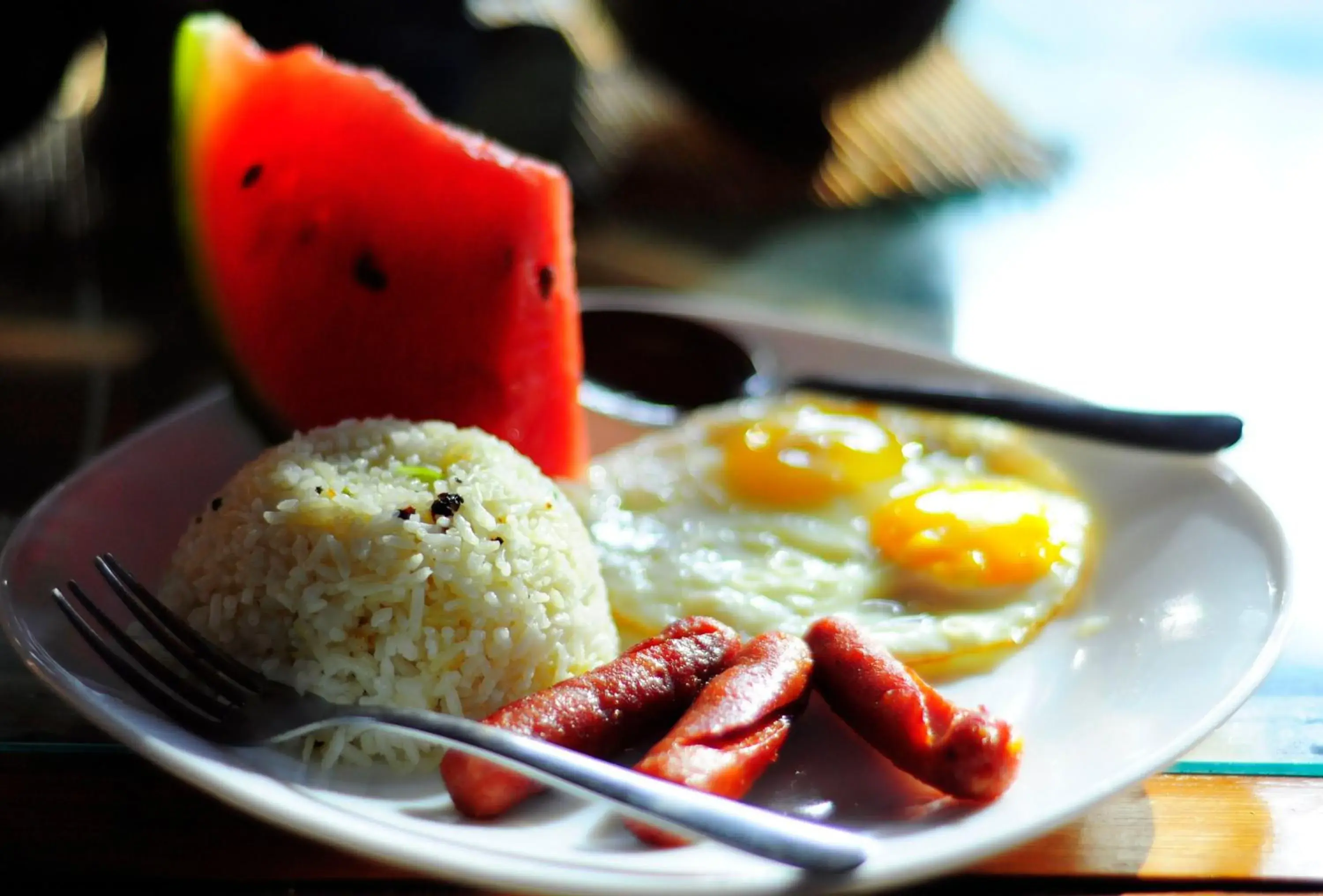 Food in The Coral Blue Oriental Beach Villas and Suites Food in The Coral Blue Oriental Beach Villas and Suites