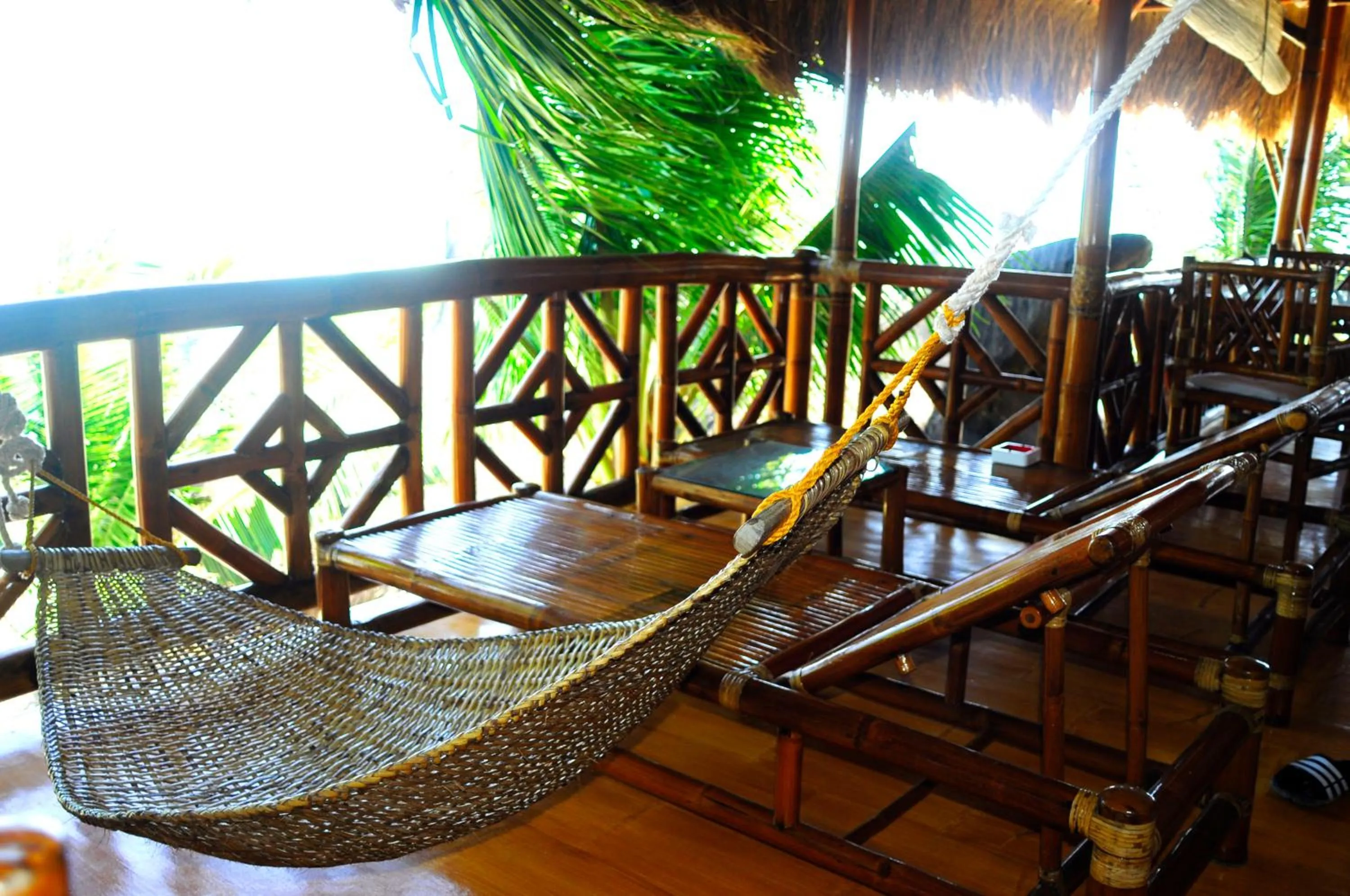 Balcony/Terrace in The Coral Blue Oriental Beach Villas and Suites