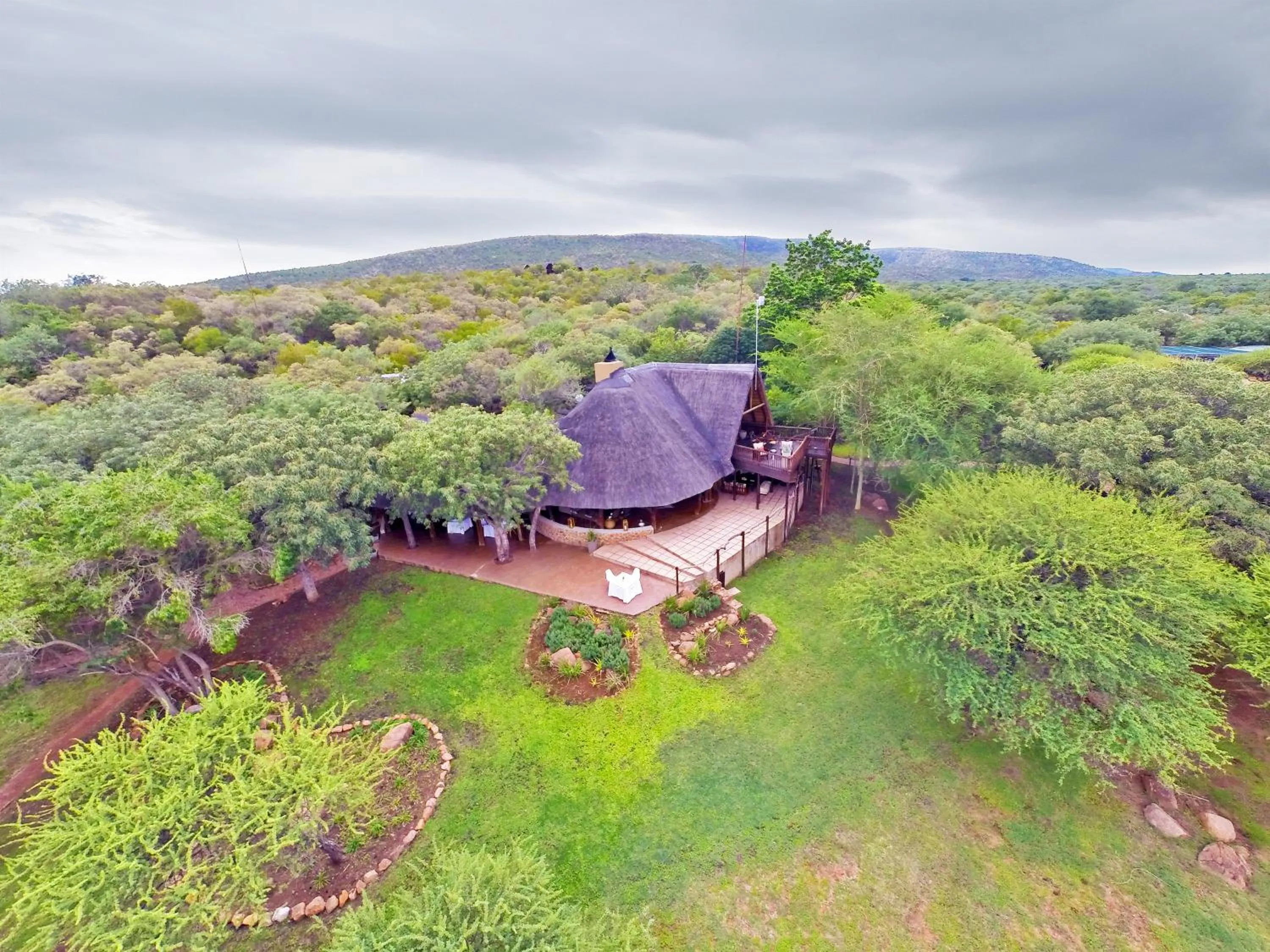 Bird's eye view in Itaga Luxury Private Game Lodge
