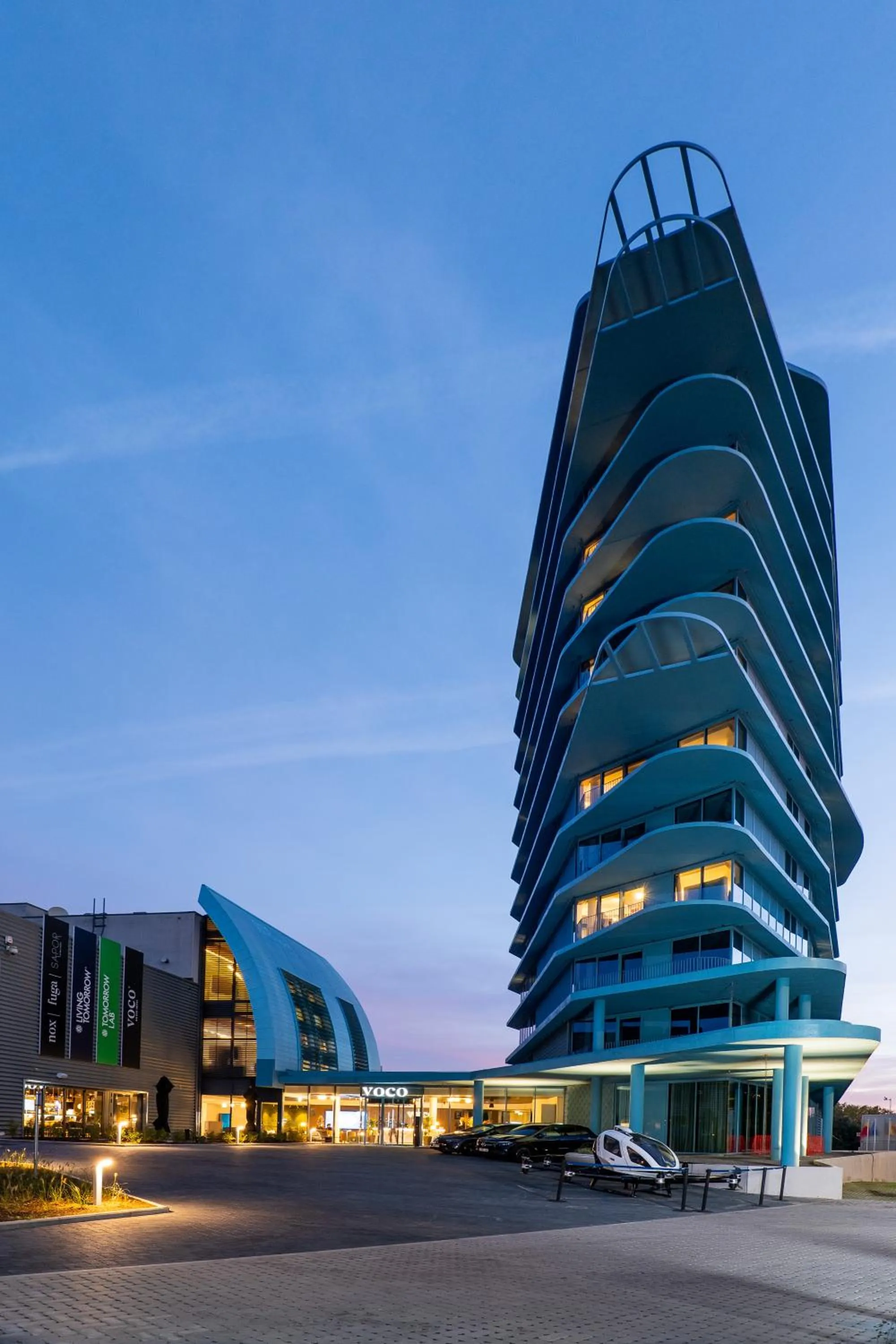 Property building in voco Brussels City North by IHG