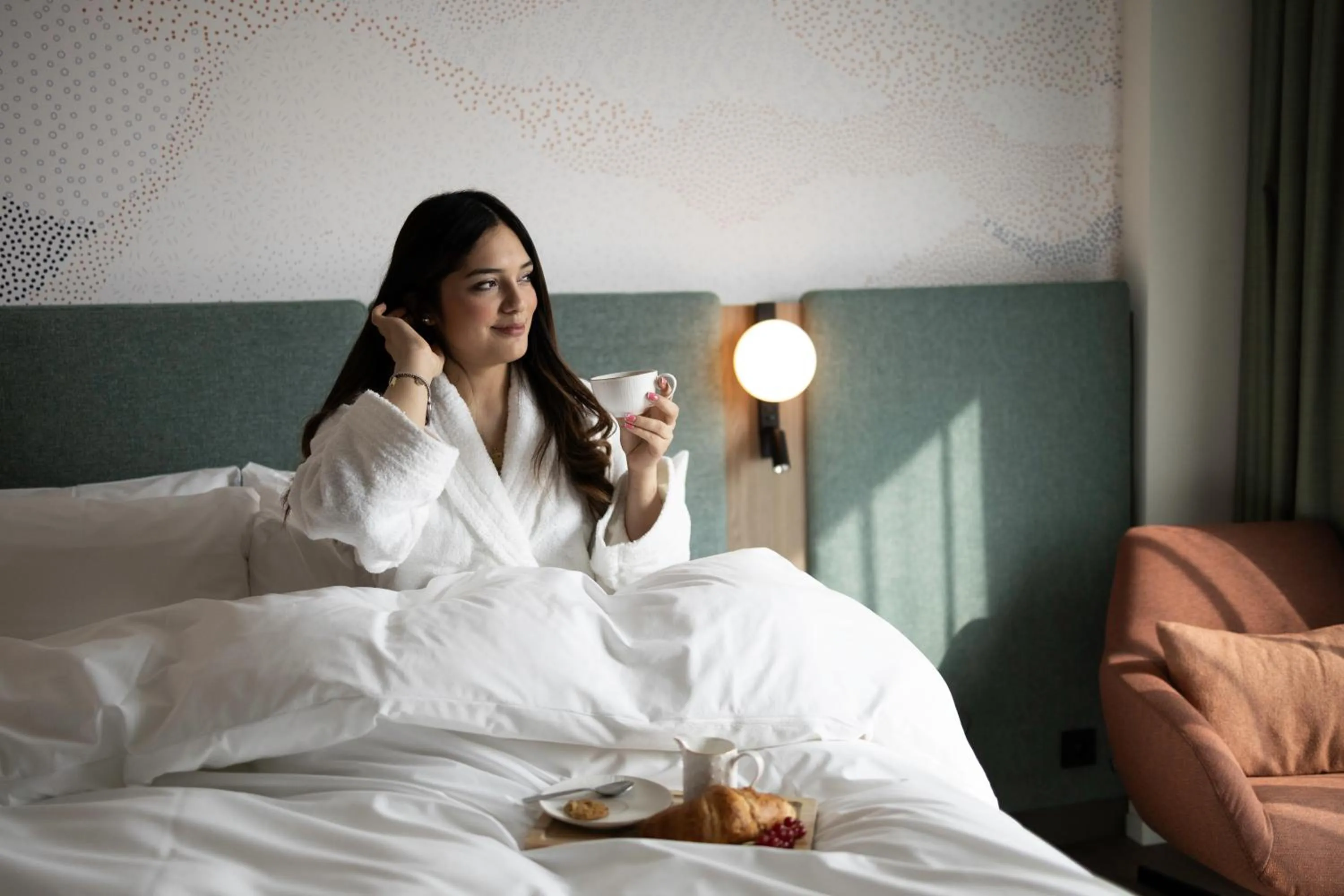 Coffee/tea facilities, Bed in voco Brussels City North by IHG