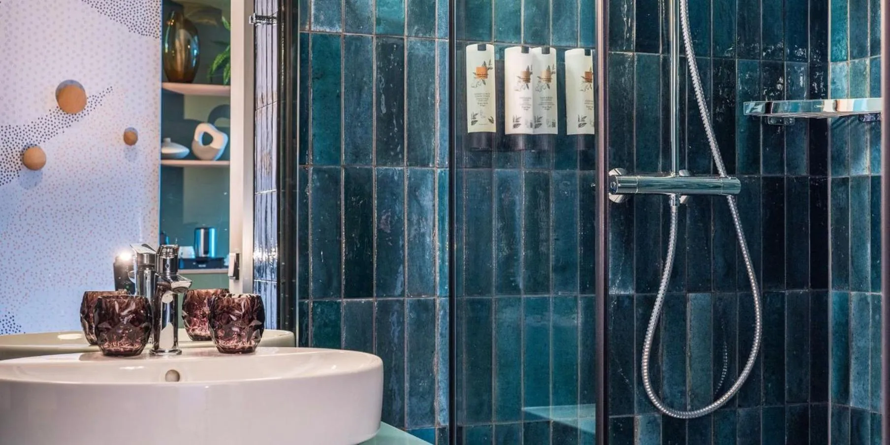 Bathroom in voco Brussels City North by IHG