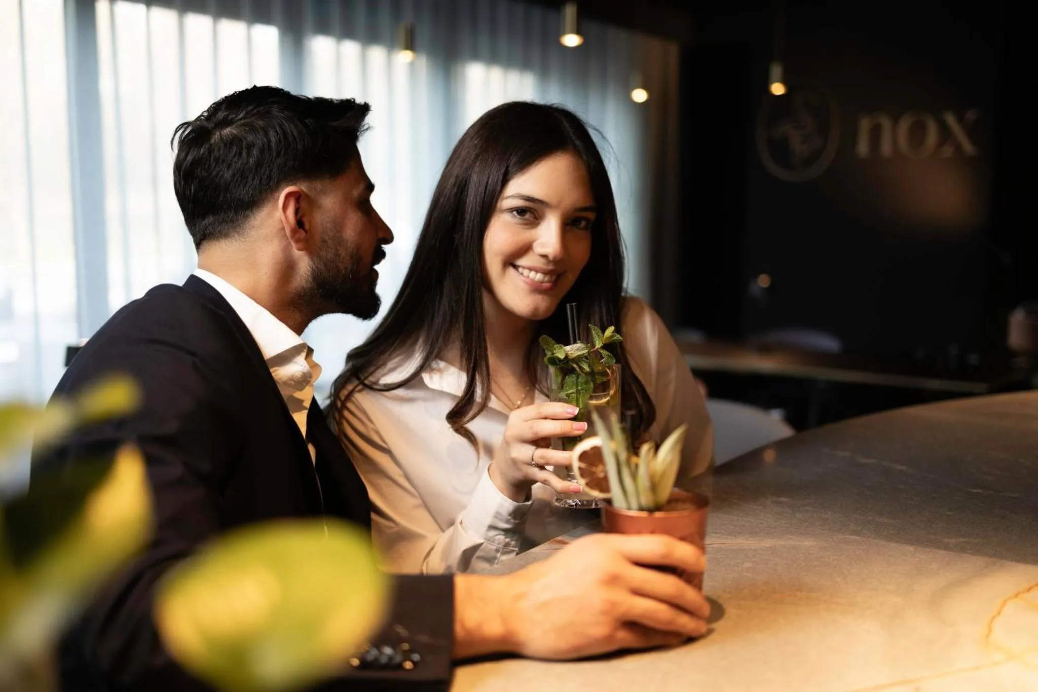 Lounge or bar in voco Brussels City North by IHG