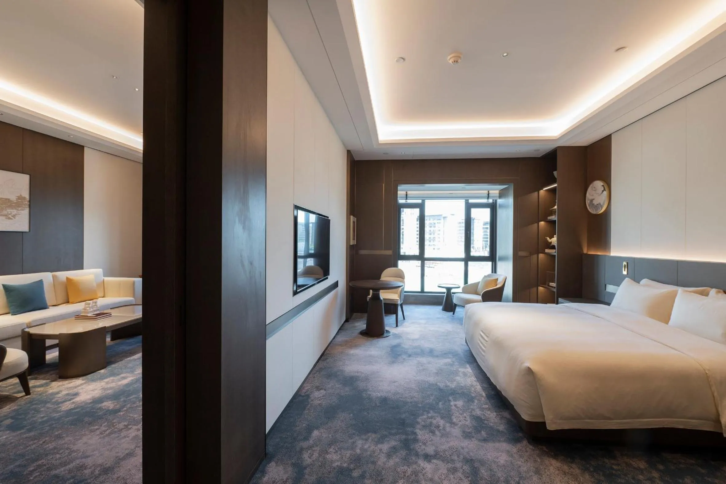 Photo of the whole room, Bed in voco Xiong'An