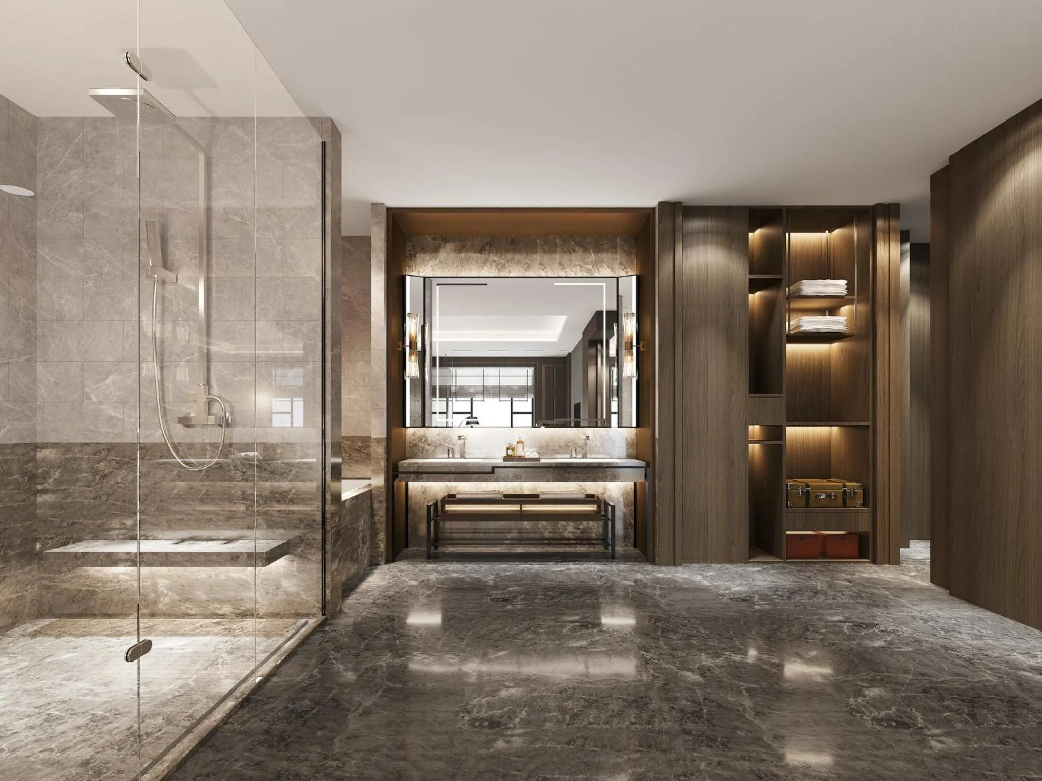 Bedroom, Bathroom in voco Xiong'An