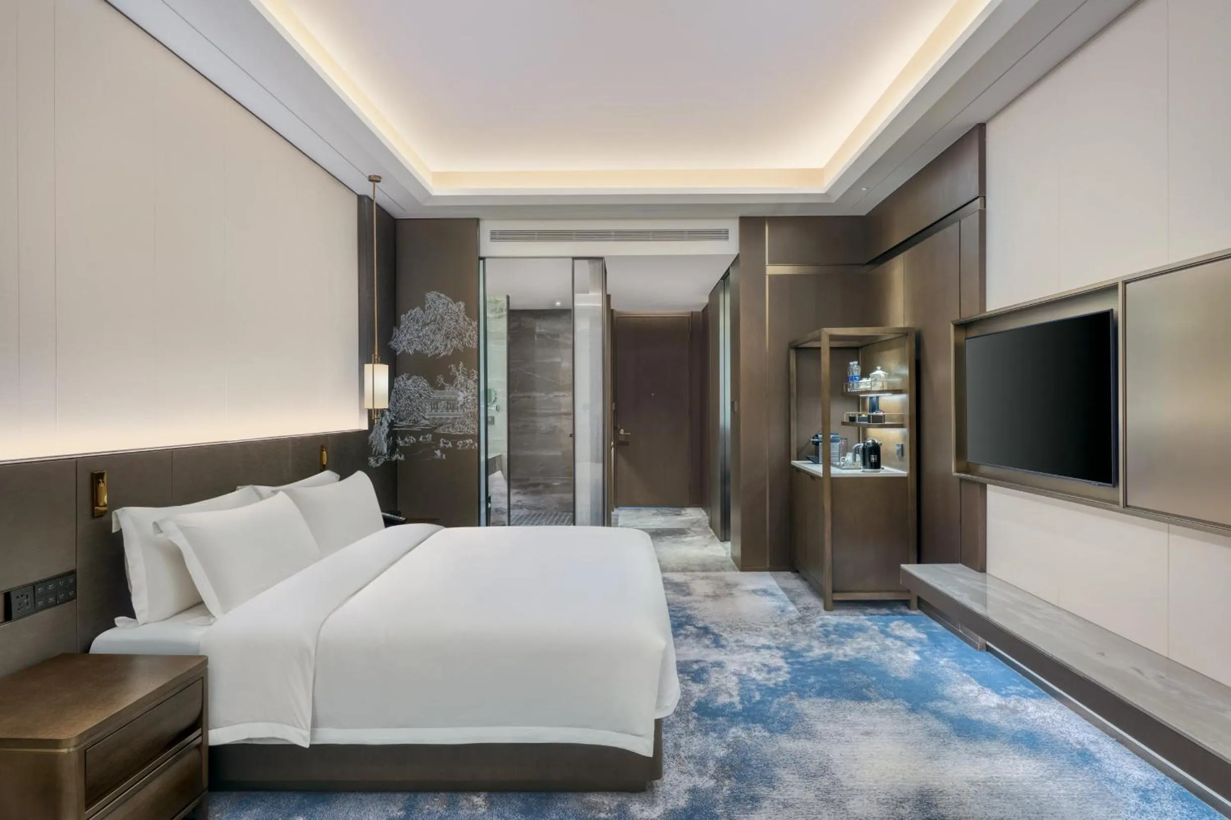 Photo of the whole room, Bed in voco Xiong'An