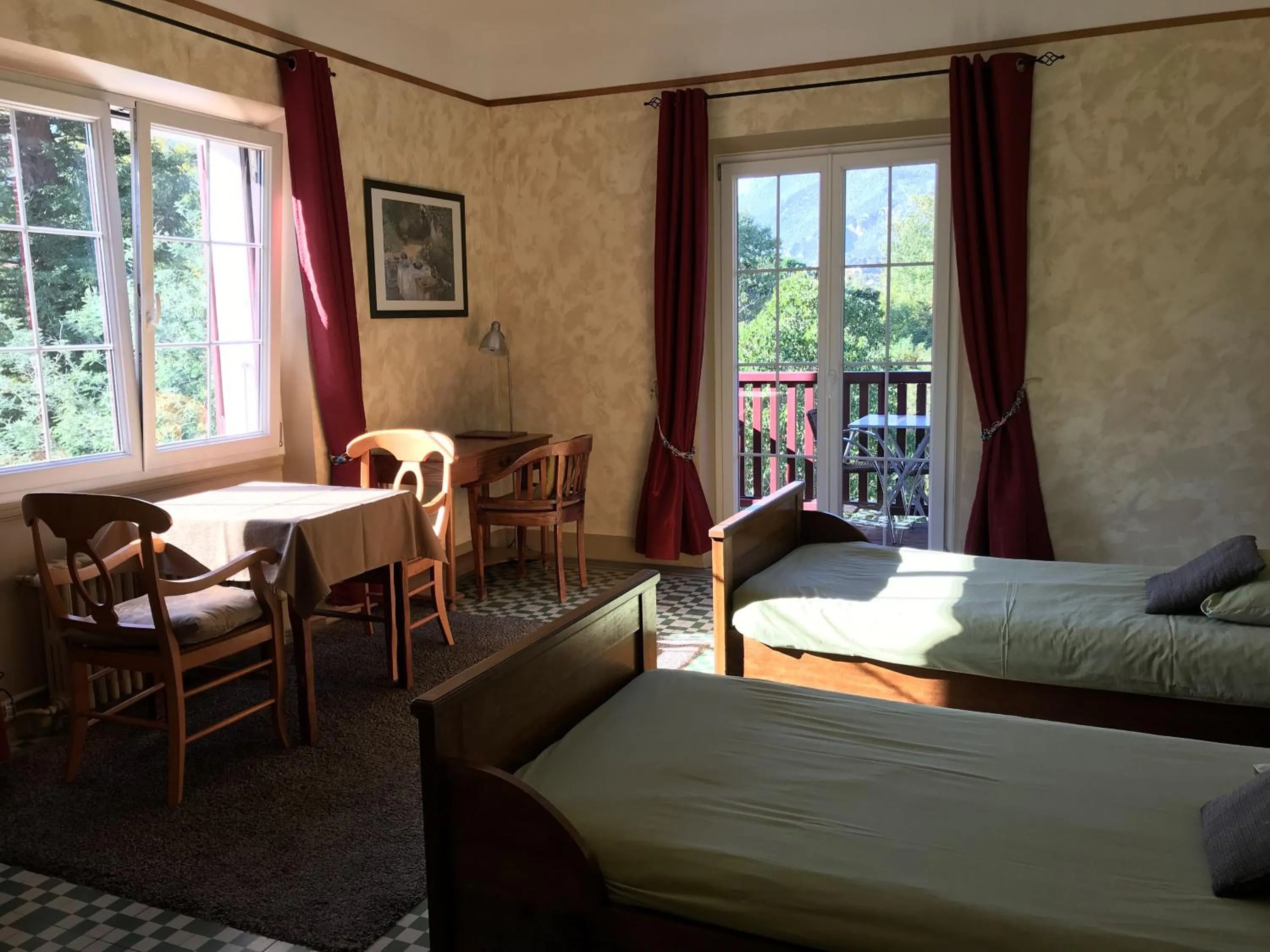 Balcony/Terrace in La Villa du Parc