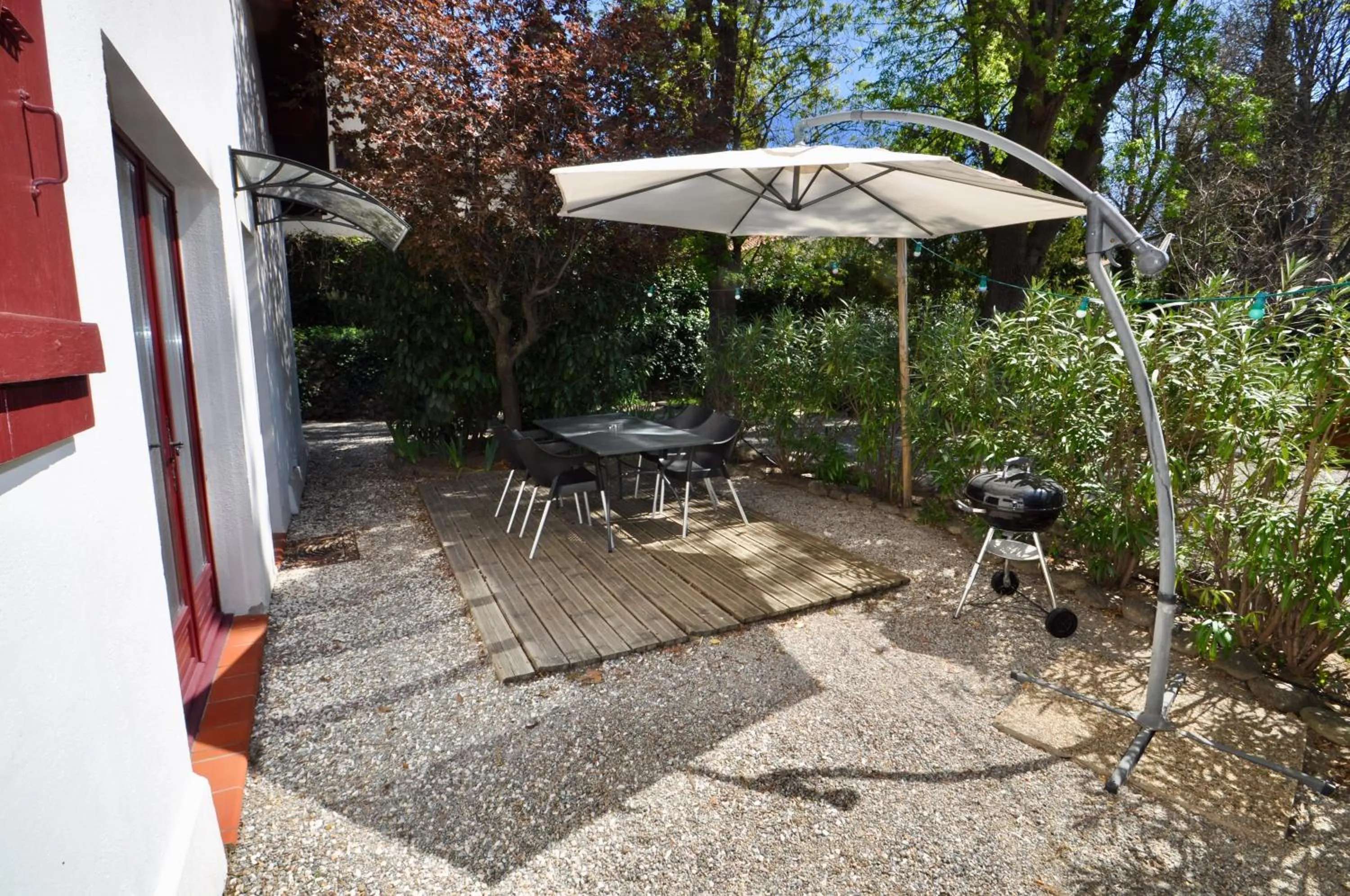 Balcony/Terrace in La Villa du Parc
