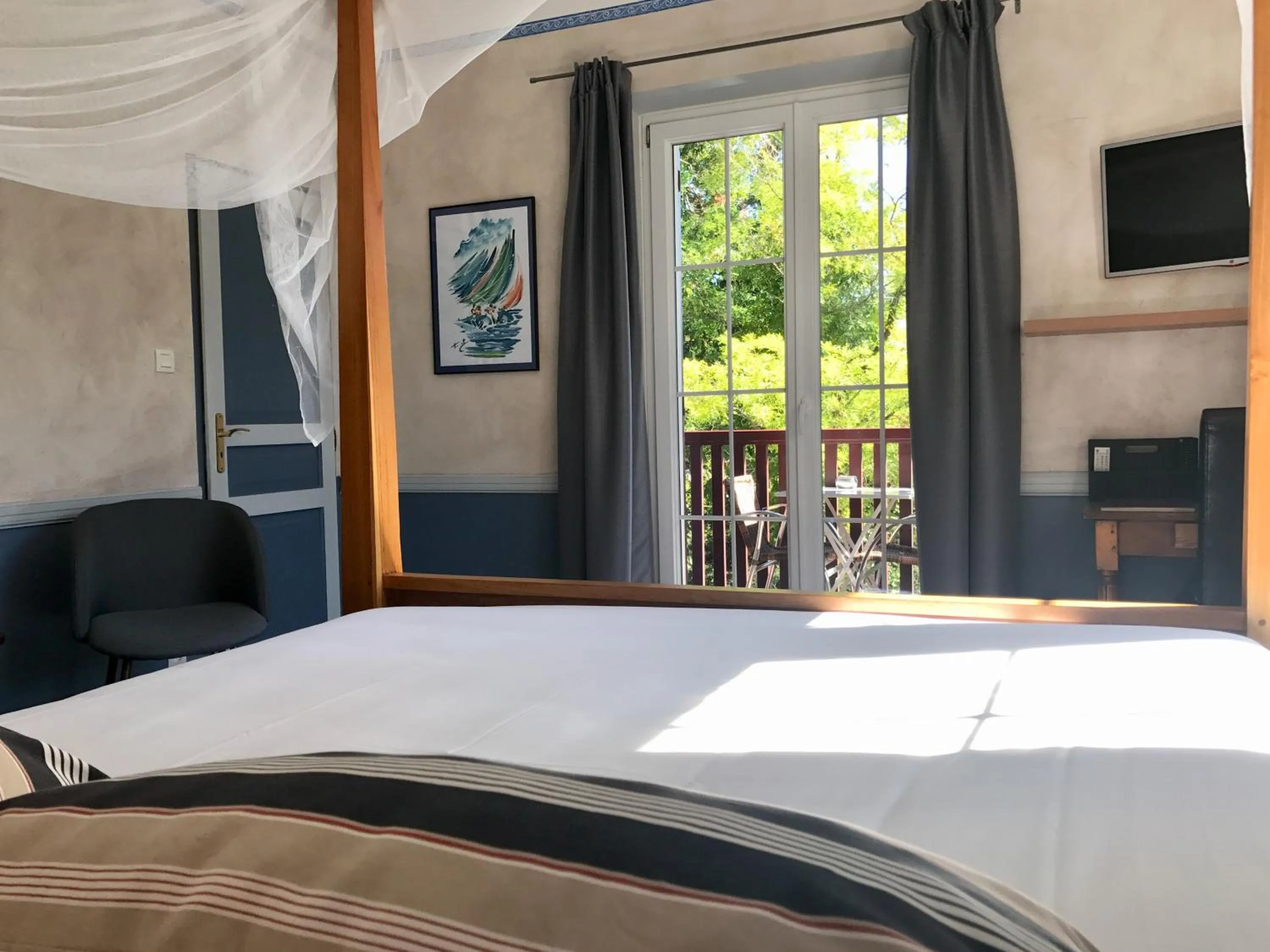 Bed in La Villa du Parc