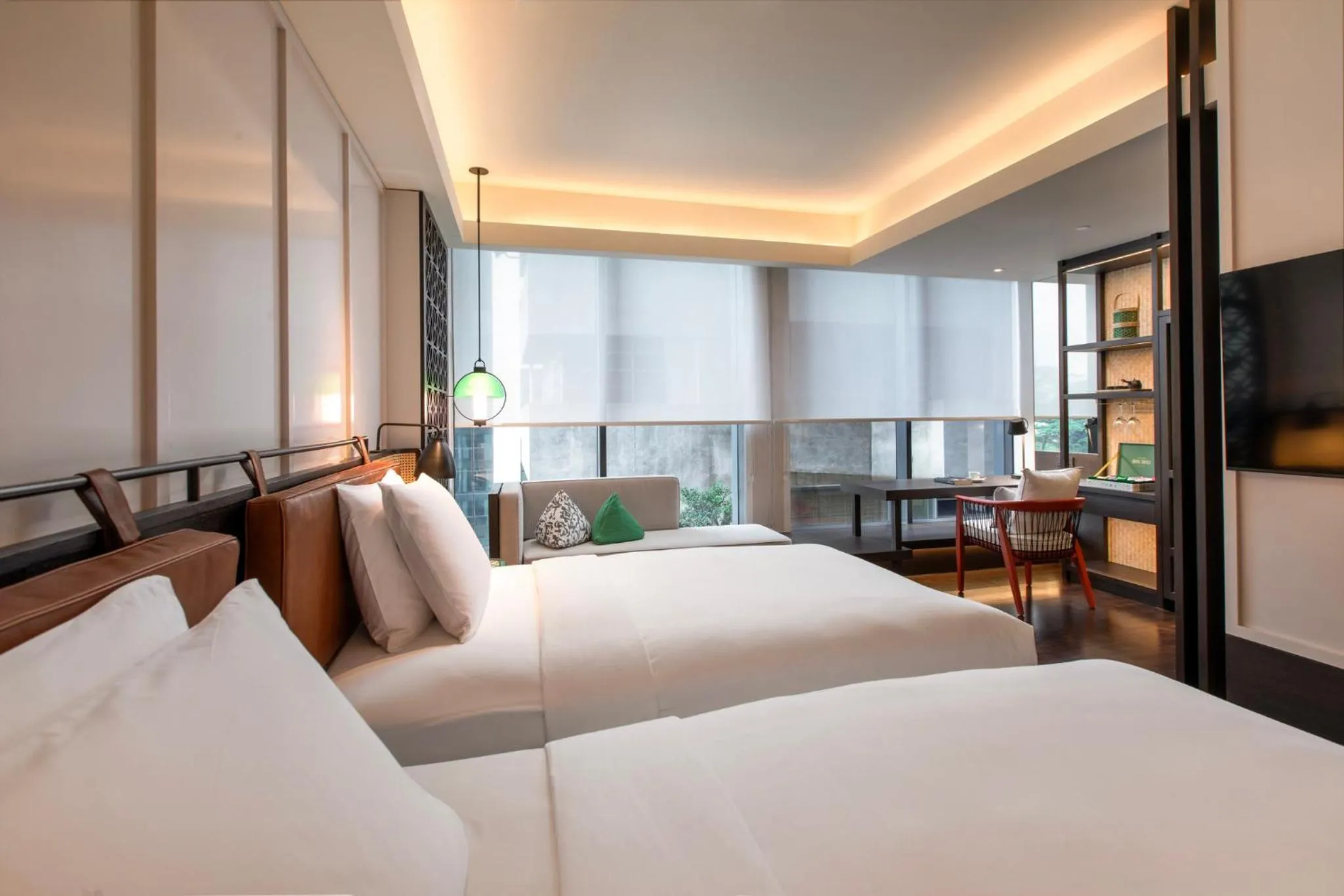 Photo of the whole room, Bed in Hotel Indigo Kuala Lumpur on the Park by IHG