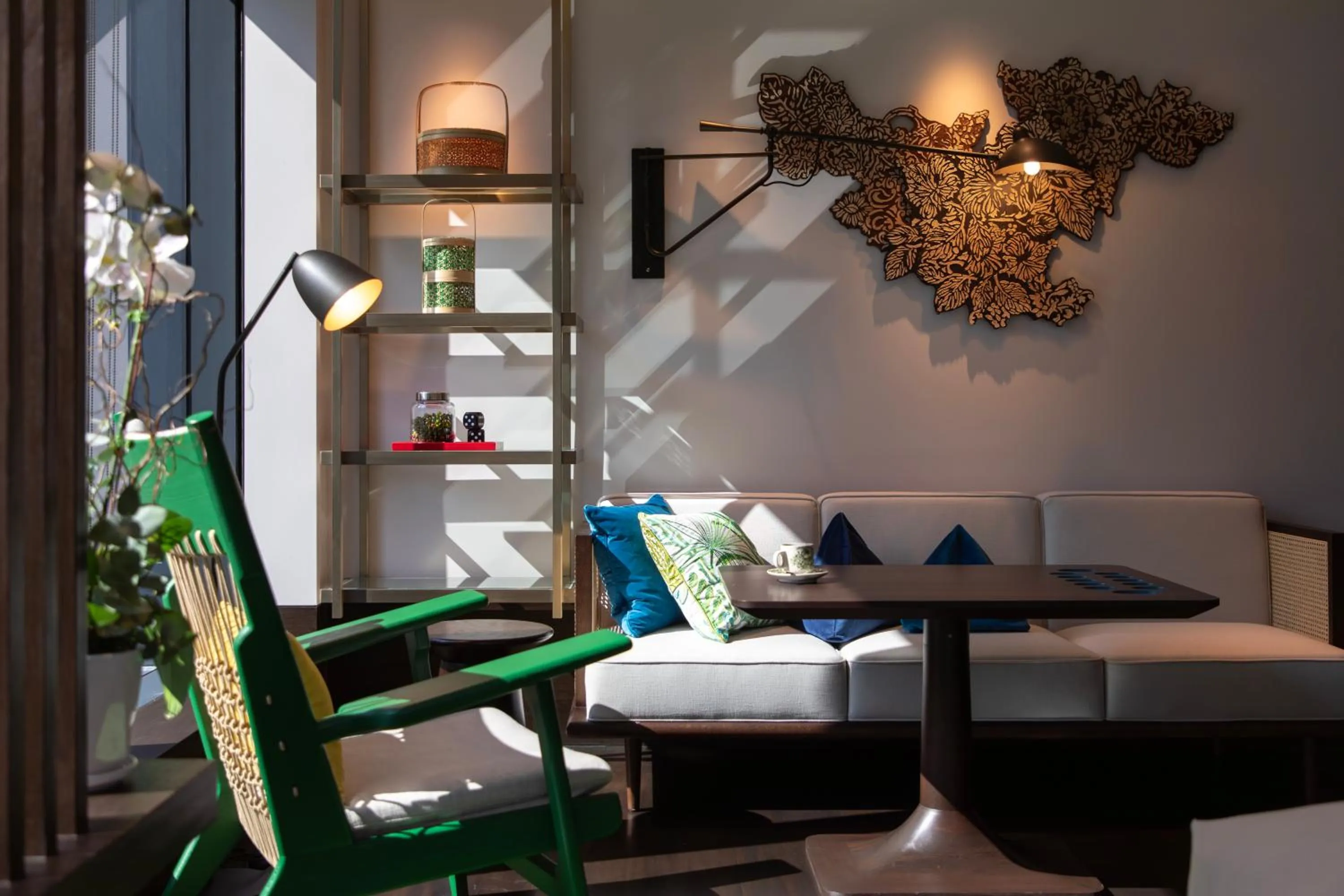 Seating area in Hotel Indigo Kuala Lumpur on the Park by IHG