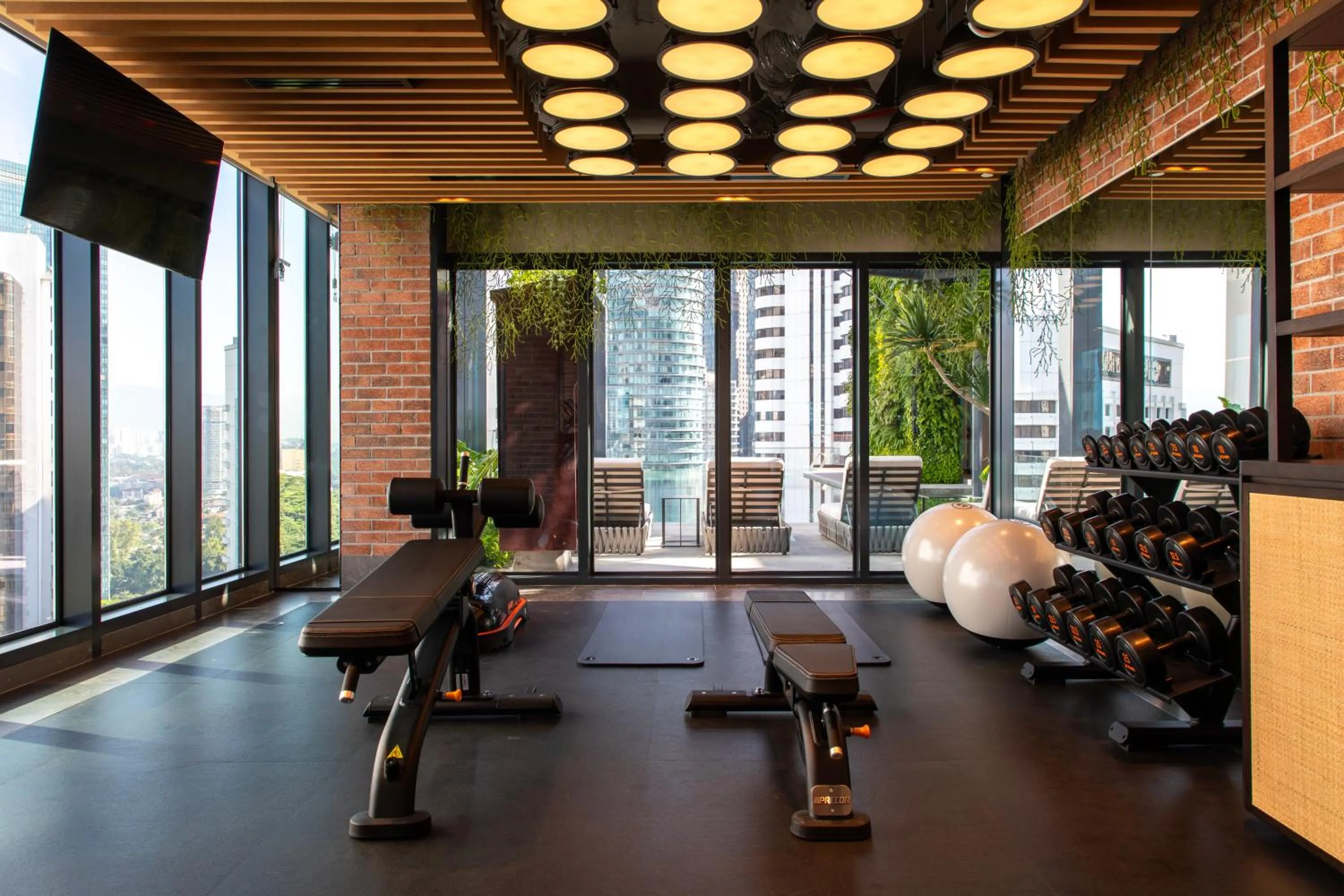 Fitness centre/facilities in Hotel Indigo Kuala Lumpur on the Park by IHG