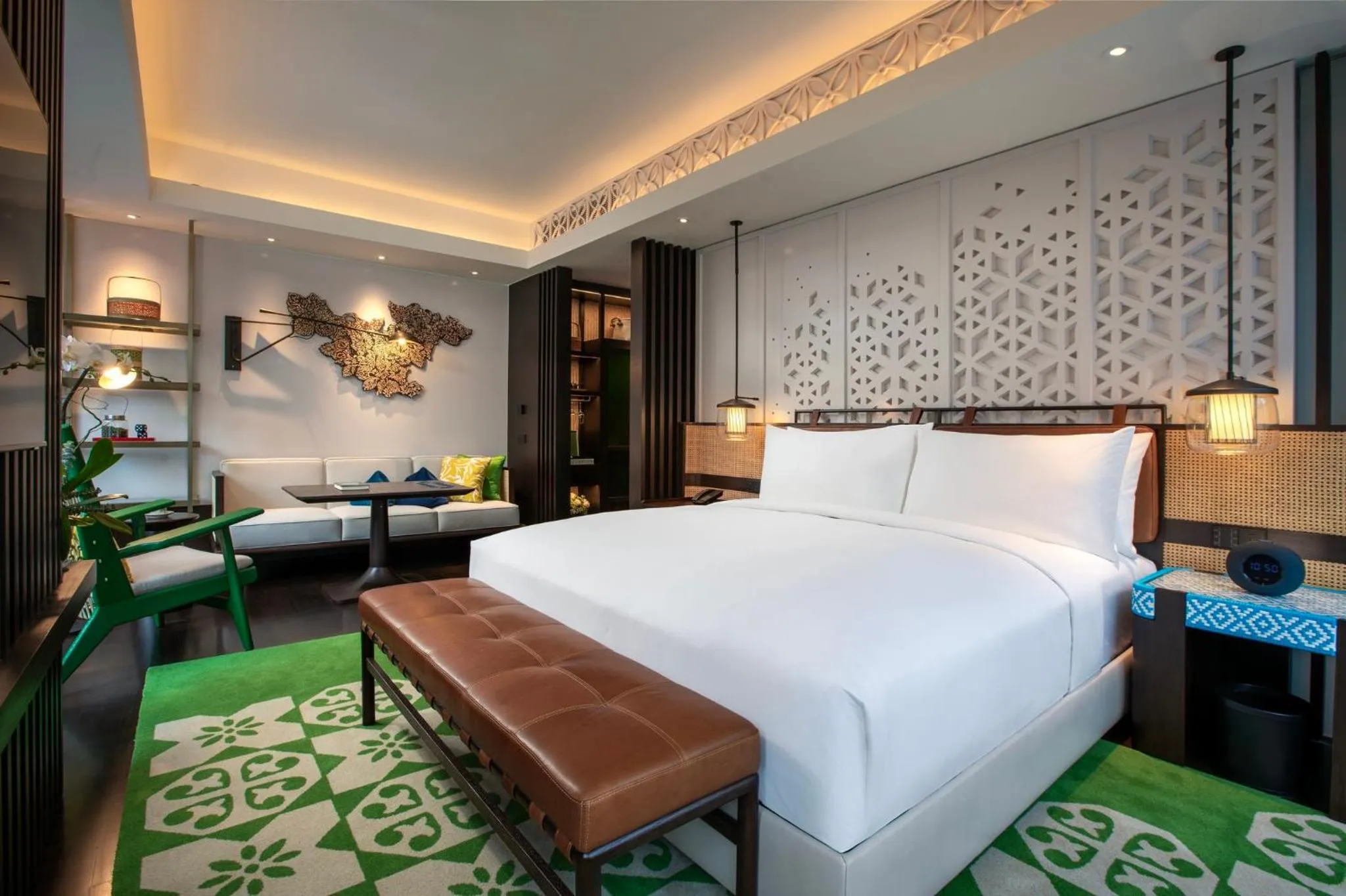 Bedroom, Bed in Hotel Indigo Kuala Lumpur on the Park by IHG