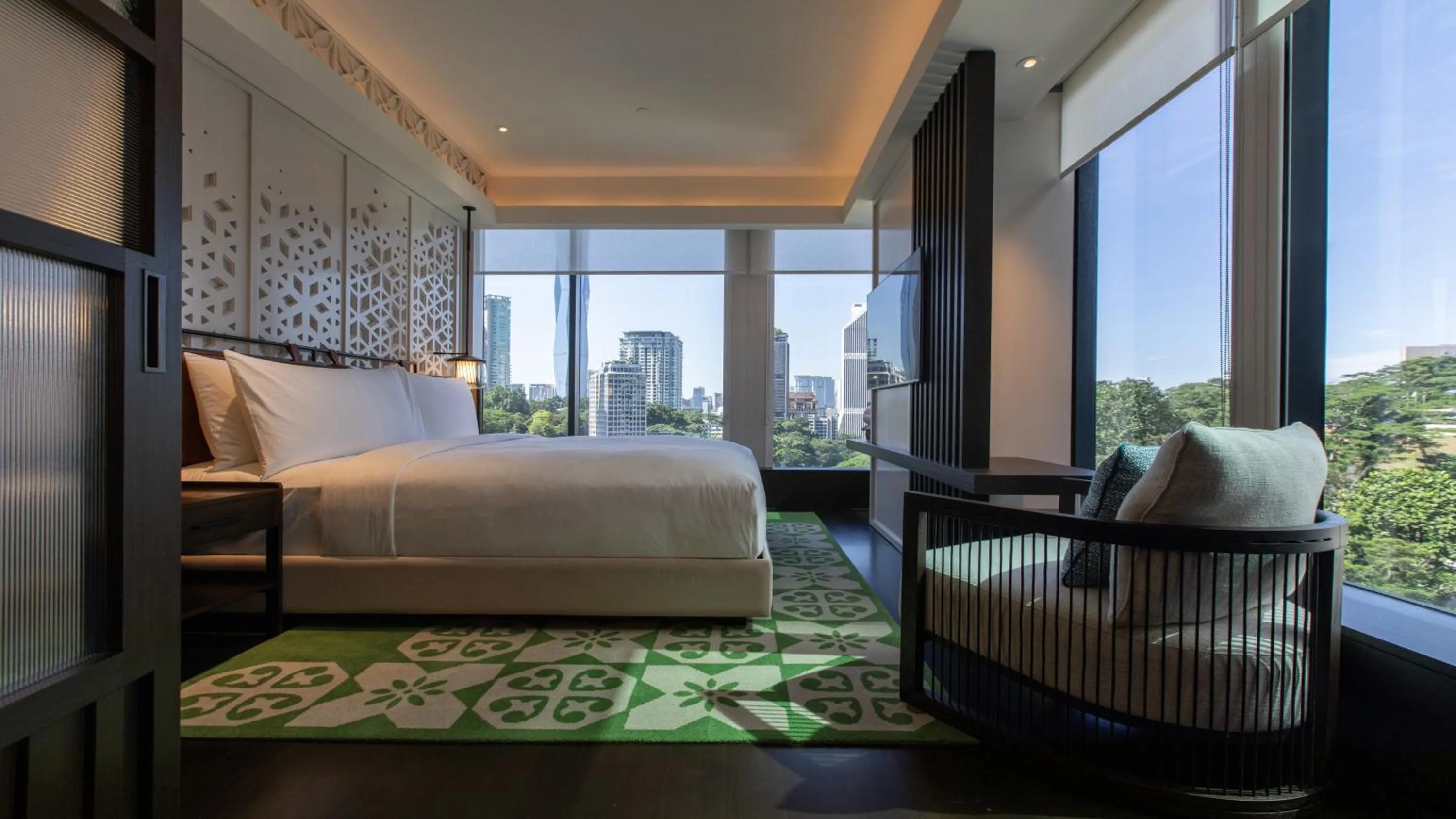Bedroom, Bed in Hotel Indigo Kuala Lumpur on the Park by IHG
