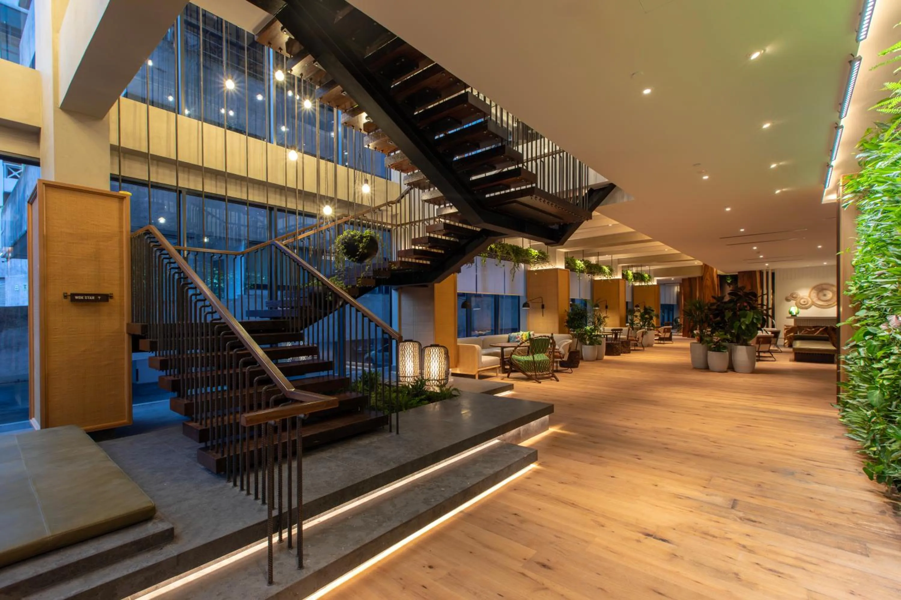 Lobby or reception in Hotel Indigo Kuala Lumpur on the Park by IHG