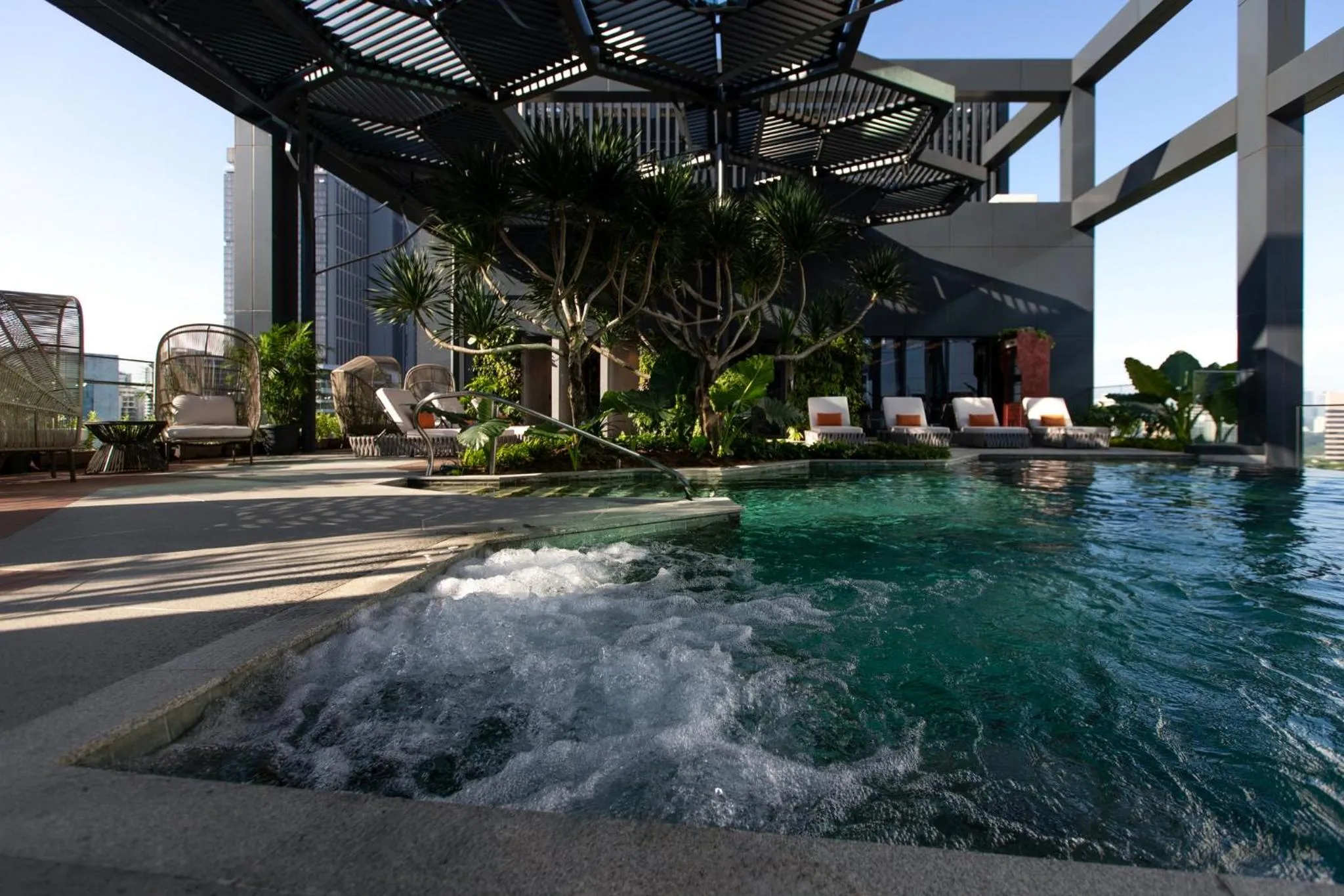 Swimming pool in Hotel Indigo Kuala Lumpur on the Park by IHG