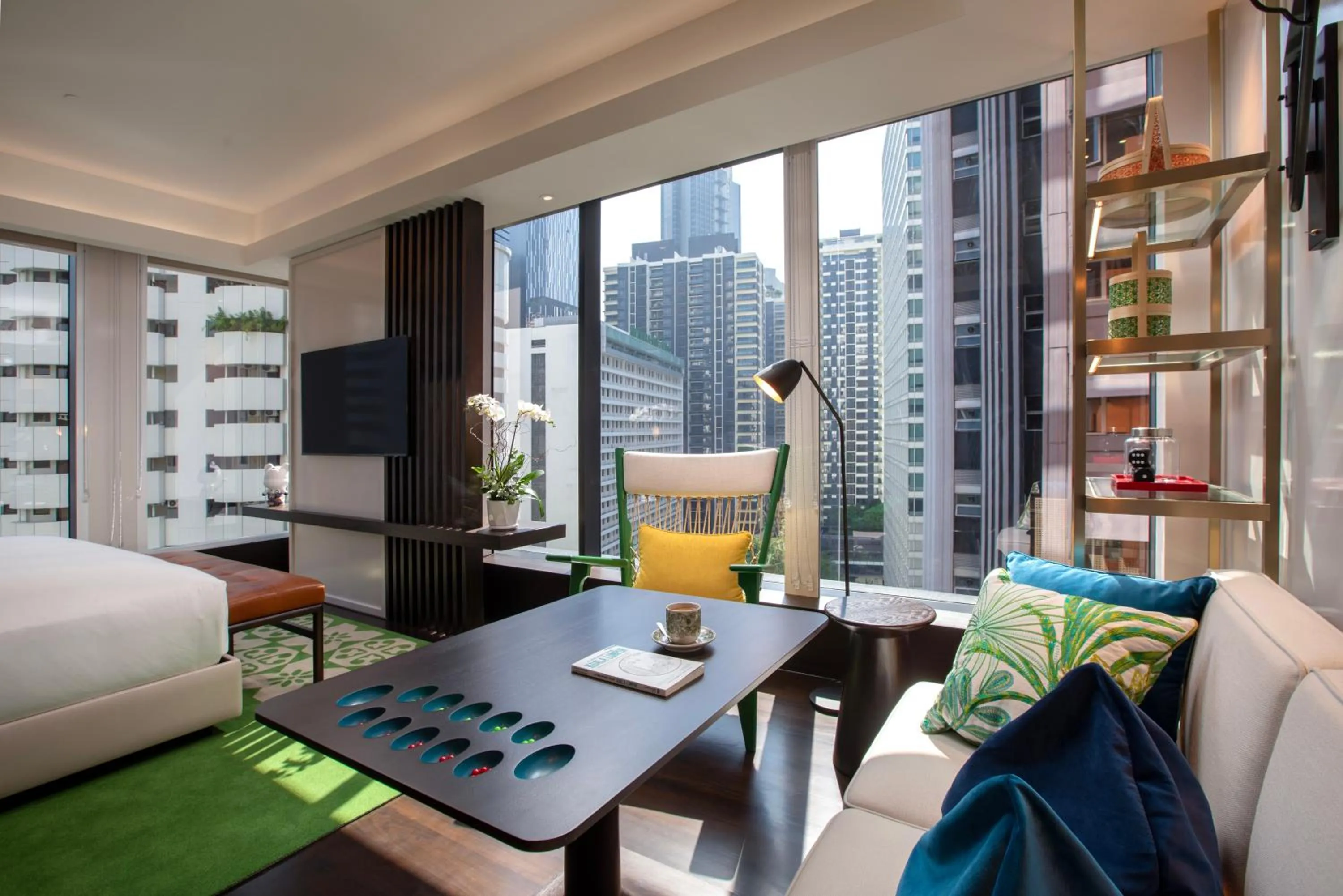 Bed in Hotel Indigo Kuala Lumpur on the Park by IHG