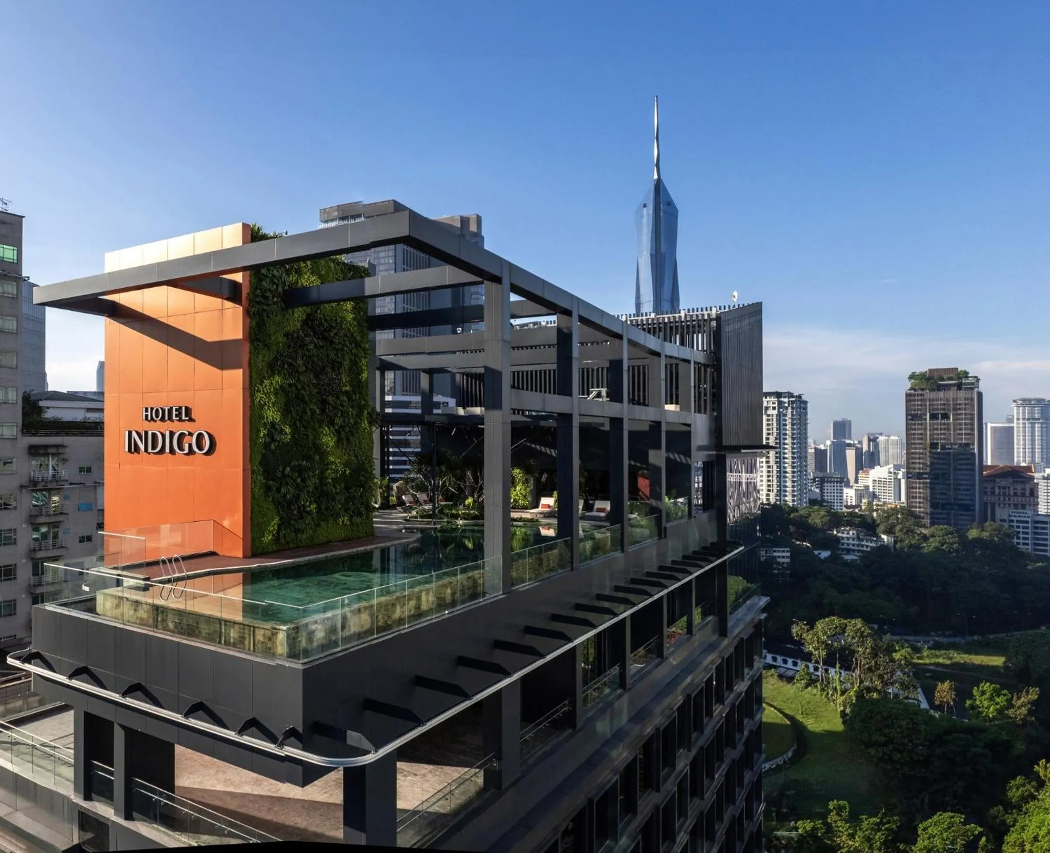Property building in Hotel Indigo Kuala Lumpur on the Park by IHG