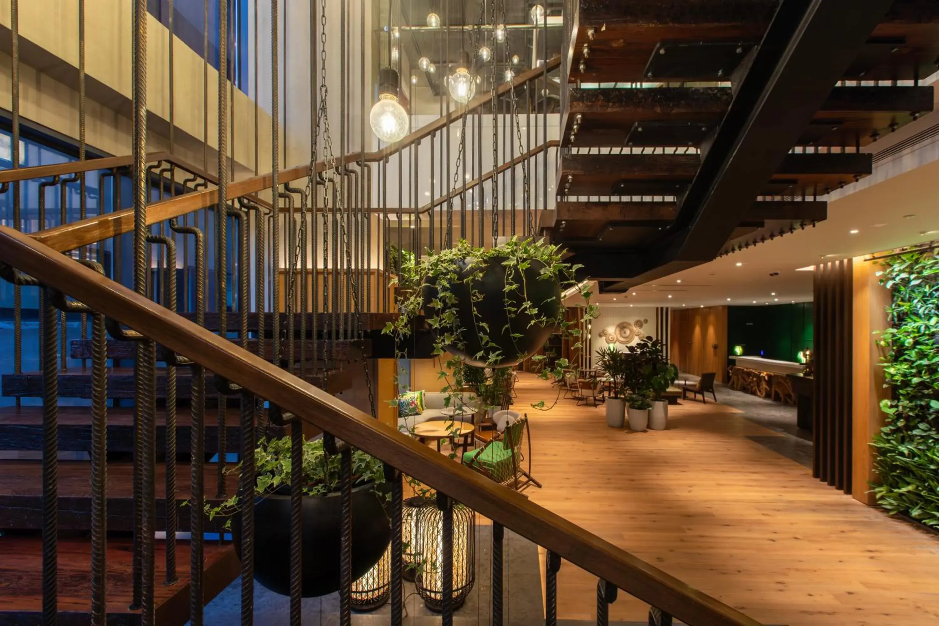 Lobby or reception in Hotel Indigo Kuala Lumpur on the Park by IHG Lobby or reception in Hotel Indigo Kuala Lumpur on the Park by IHG