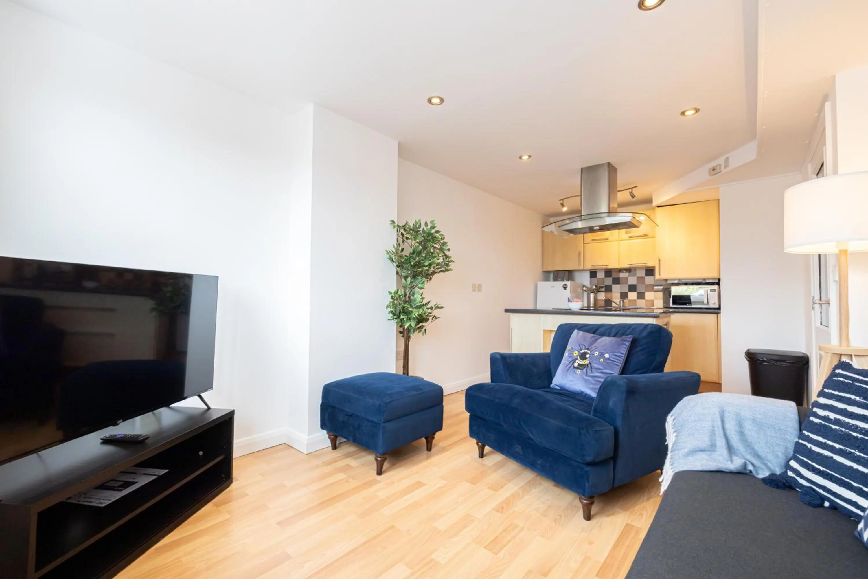 Seating area in Withington Apartments