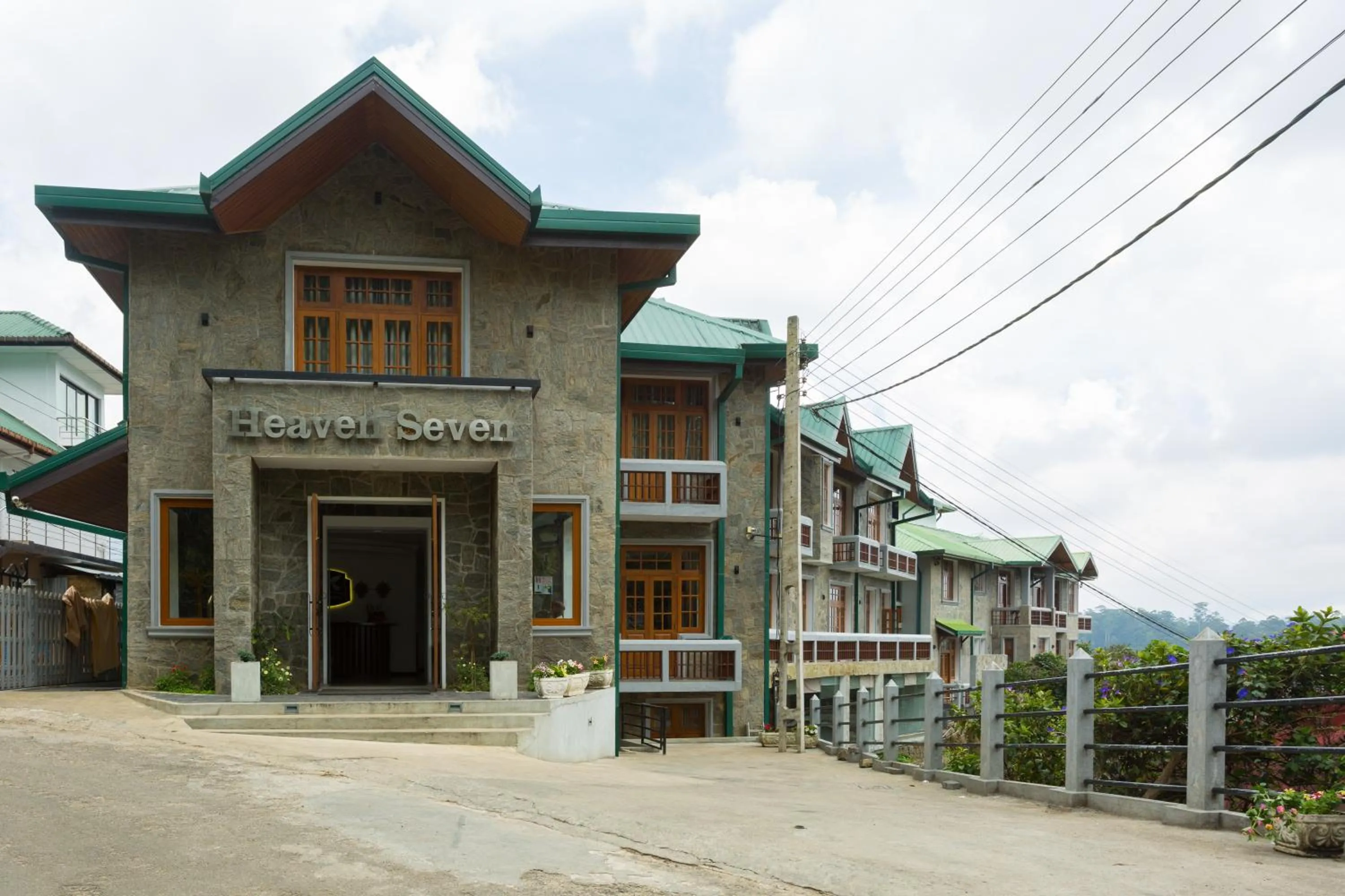 Facade/entrance in Heaven Seven Nuwara Eliya