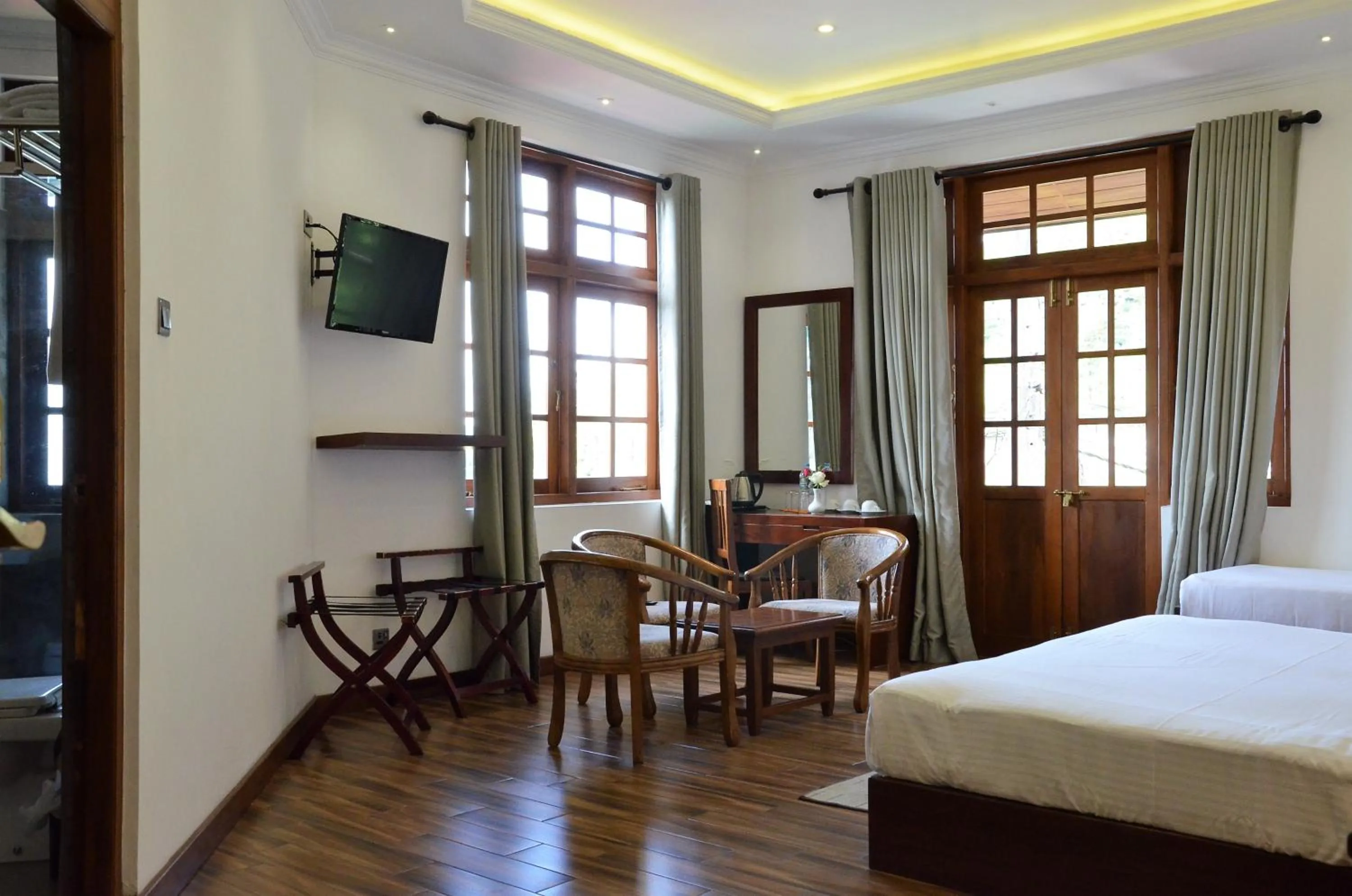 Seating area, Bed in Heaven Seven Nuwara Eliya